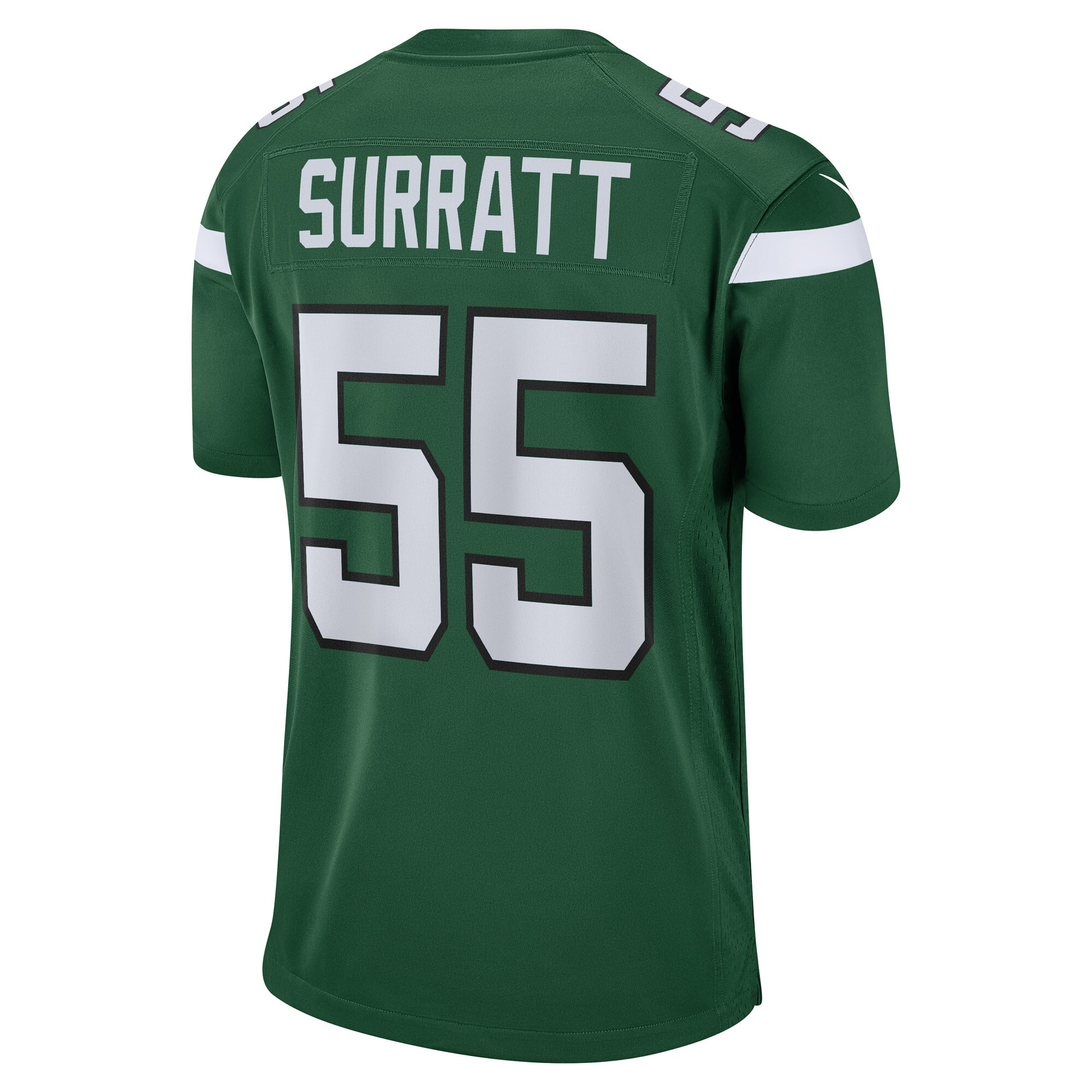 Chazz Surratt New York Jets Game Player Jersey - Gotham Green