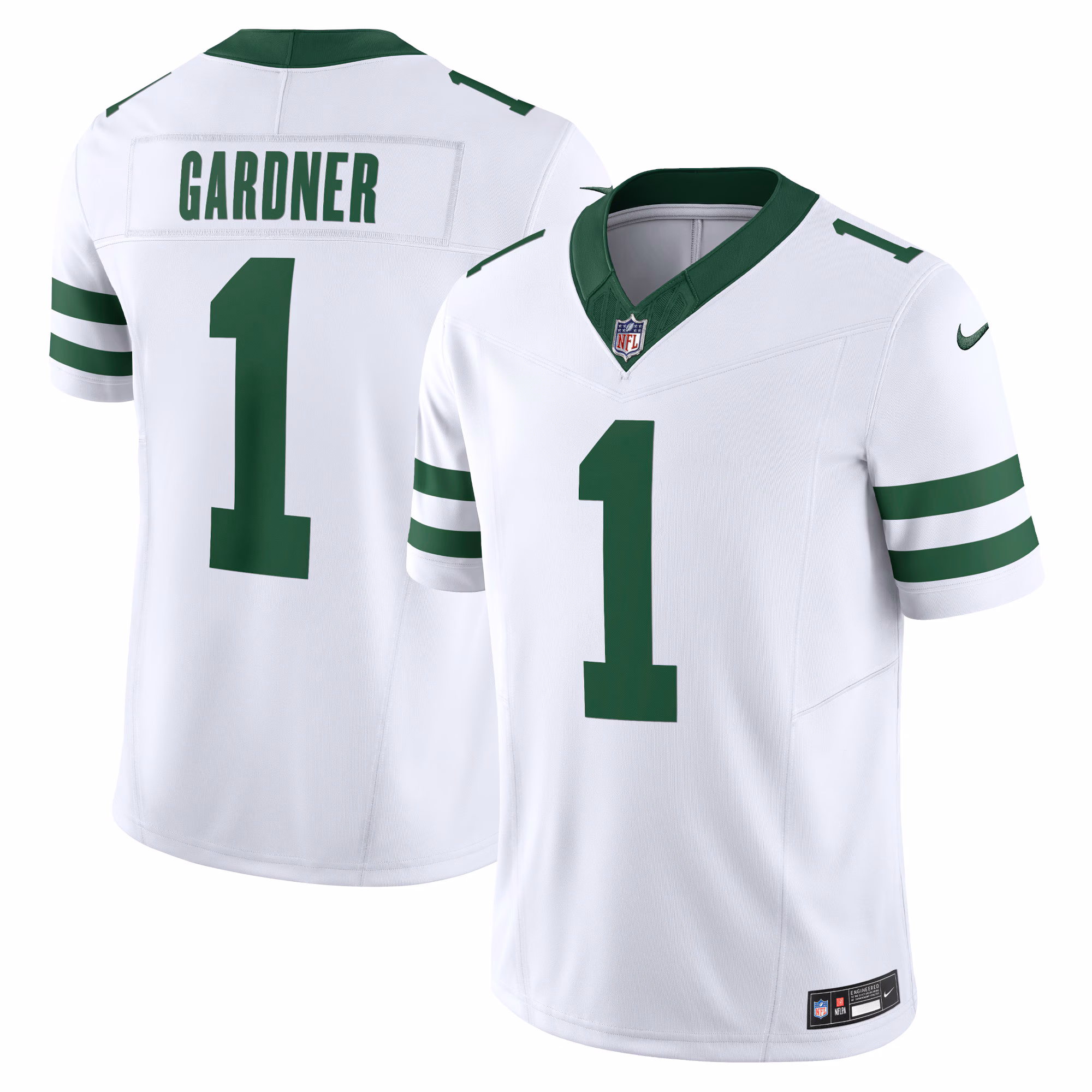 Ahmad Sauce Gardner New York Jets Vapor F.U.S.E. Limited Jersey - Legacy White