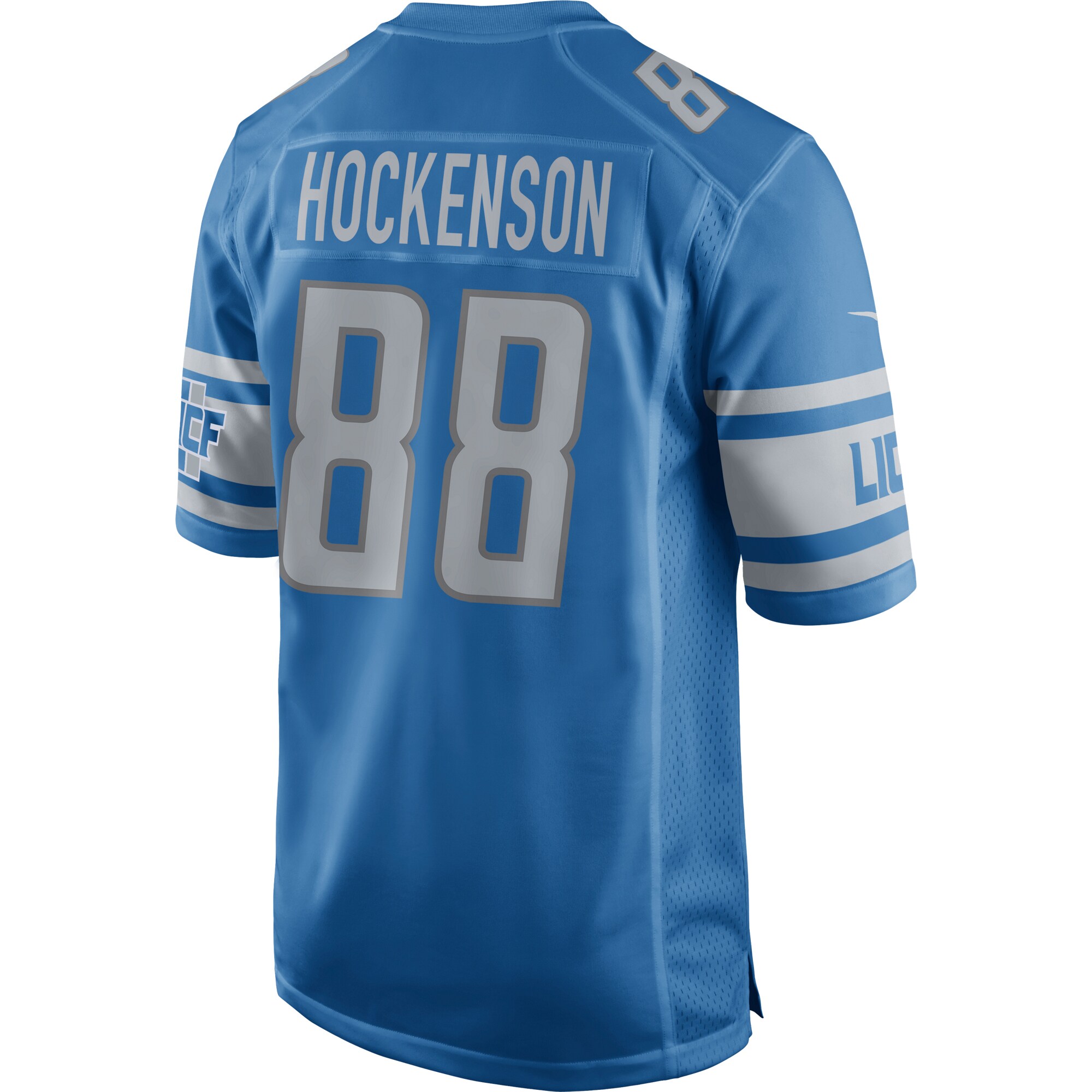 T.J. Hockenson Detroit Lions  Game Jersey - Blue