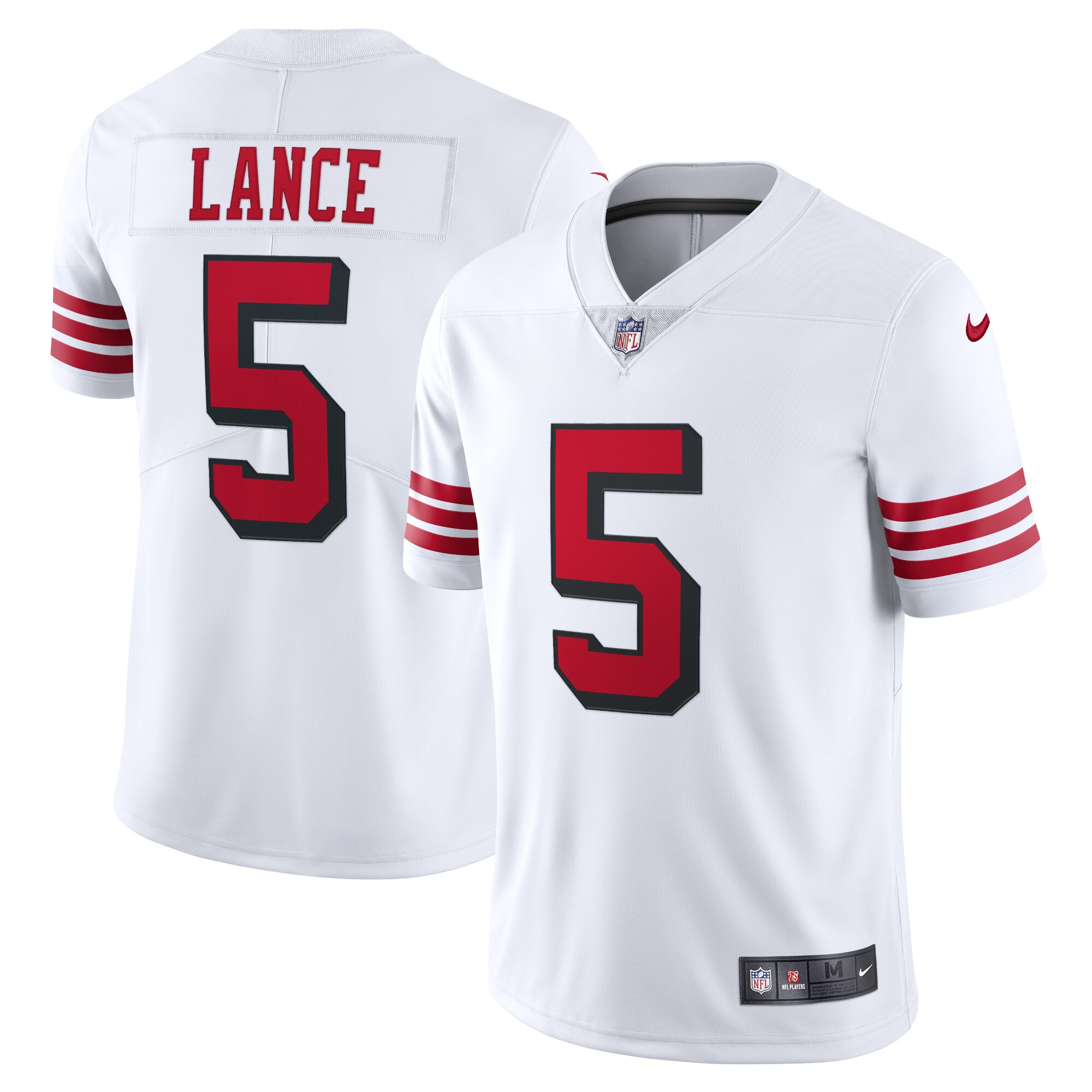 Trey Lance San Francisco 49ers  Alternate 2 Vapor Limited Jersey - White