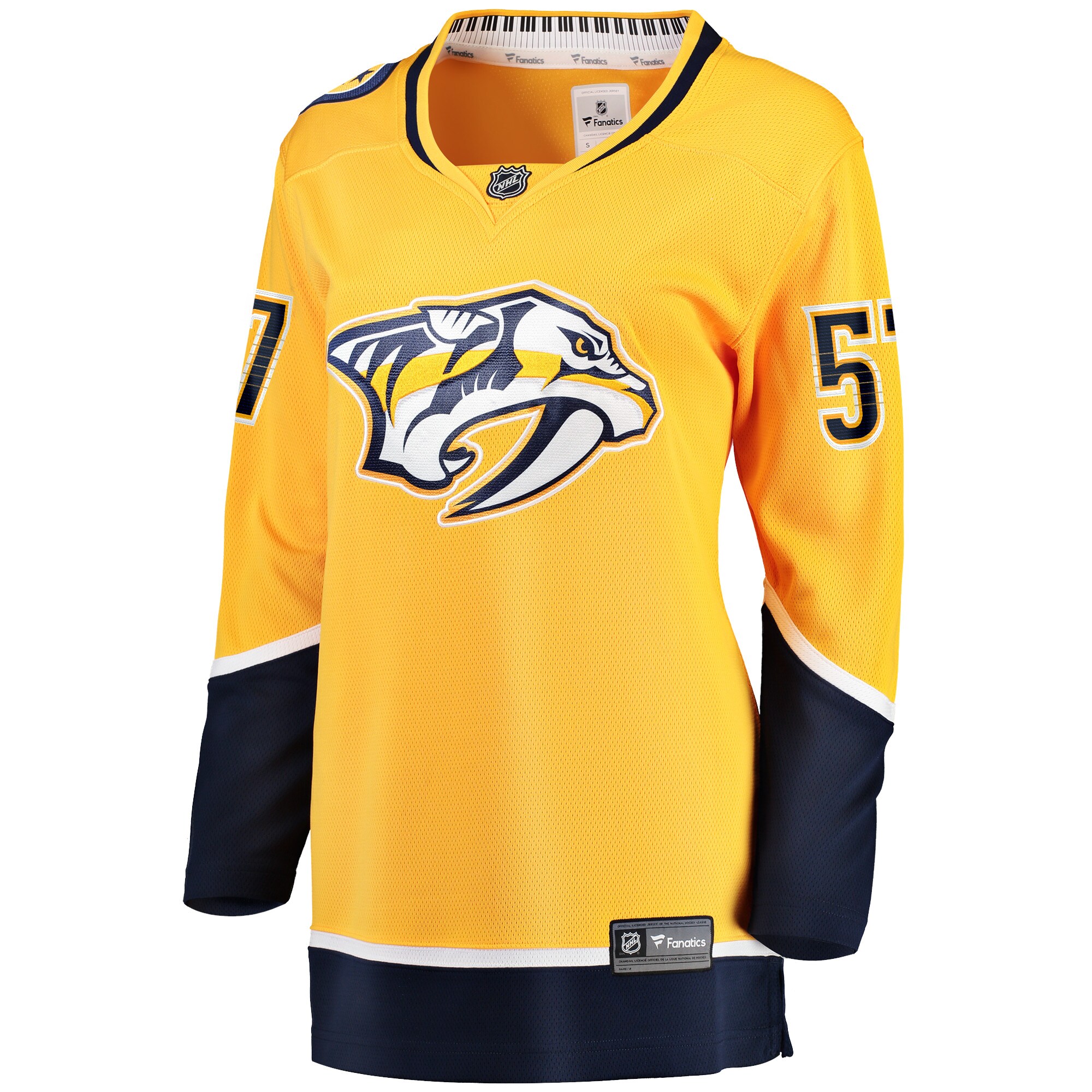 Dante Fabbro Nashville Predators Women's Home Breakaway Player Jersey - Gold