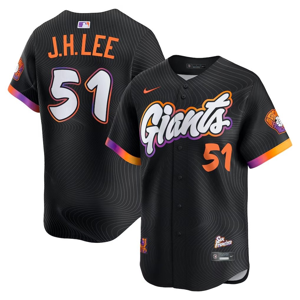 Men's #51 Jung Hoo Lee San Francisco Giants  2025 City Connect Limited Black Jersey
