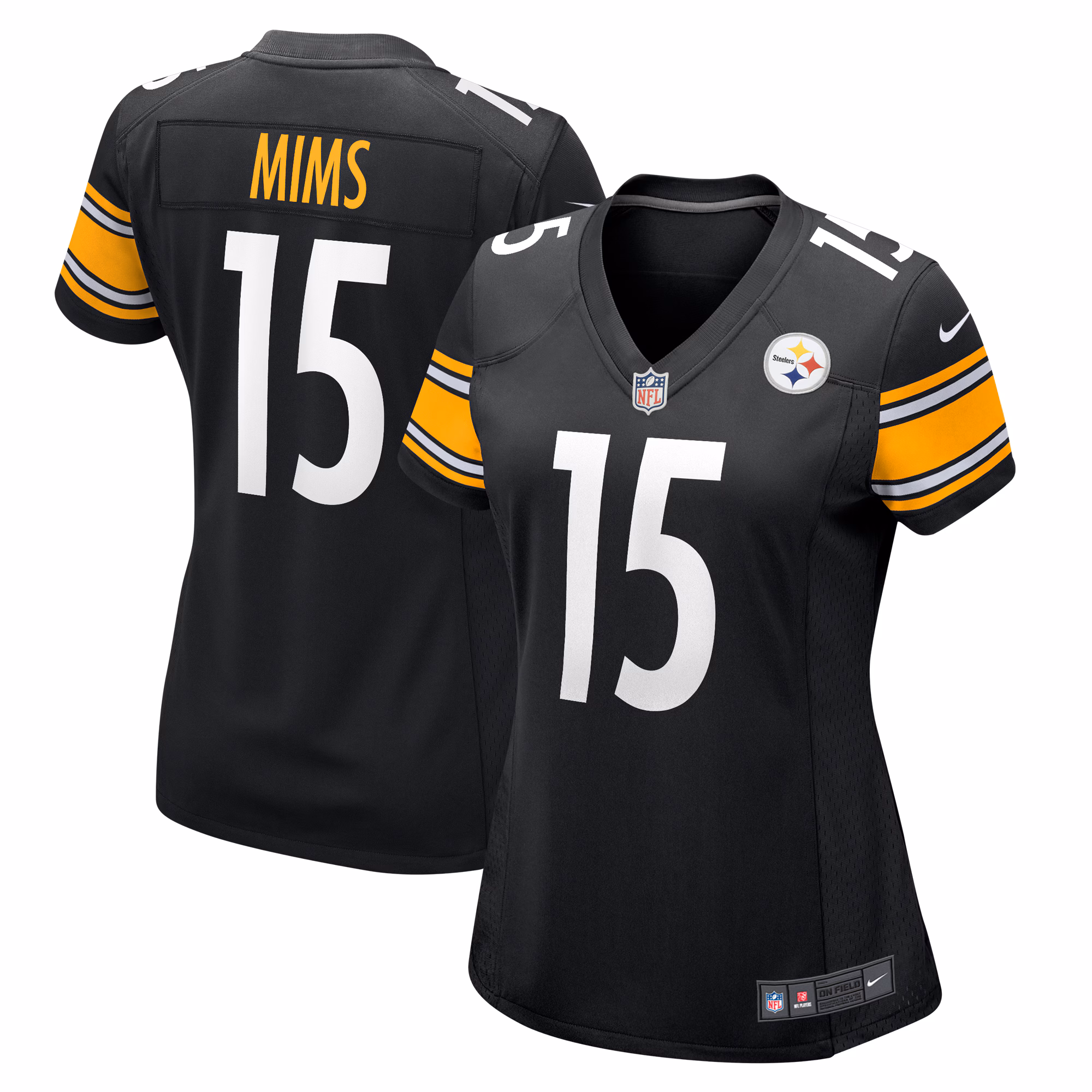 Denzel Mims Pittsburgh Steelers Women's Game Jersey - Black