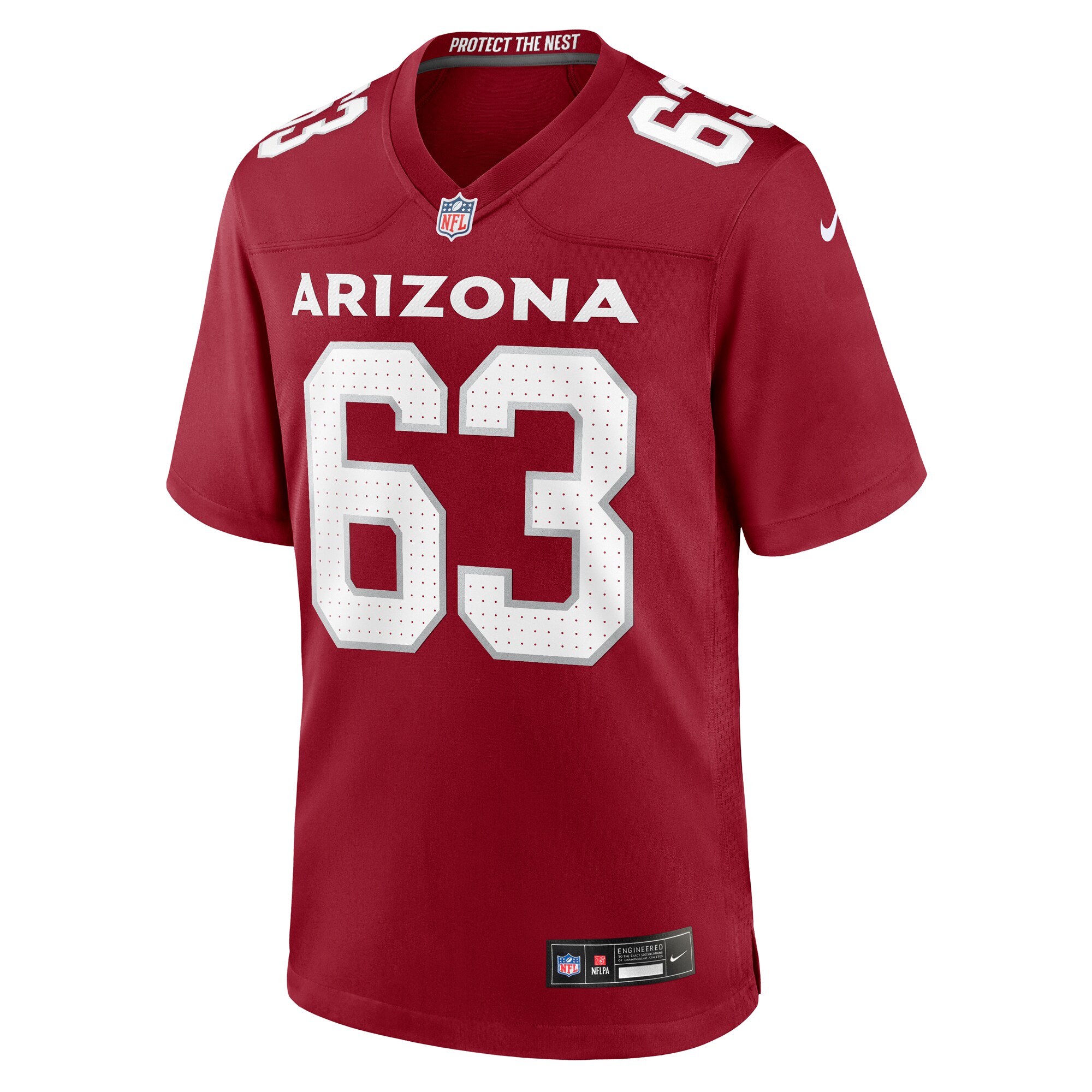 Trystan Colon Arizona Cardinals Team Game Jersey -  Cardinal