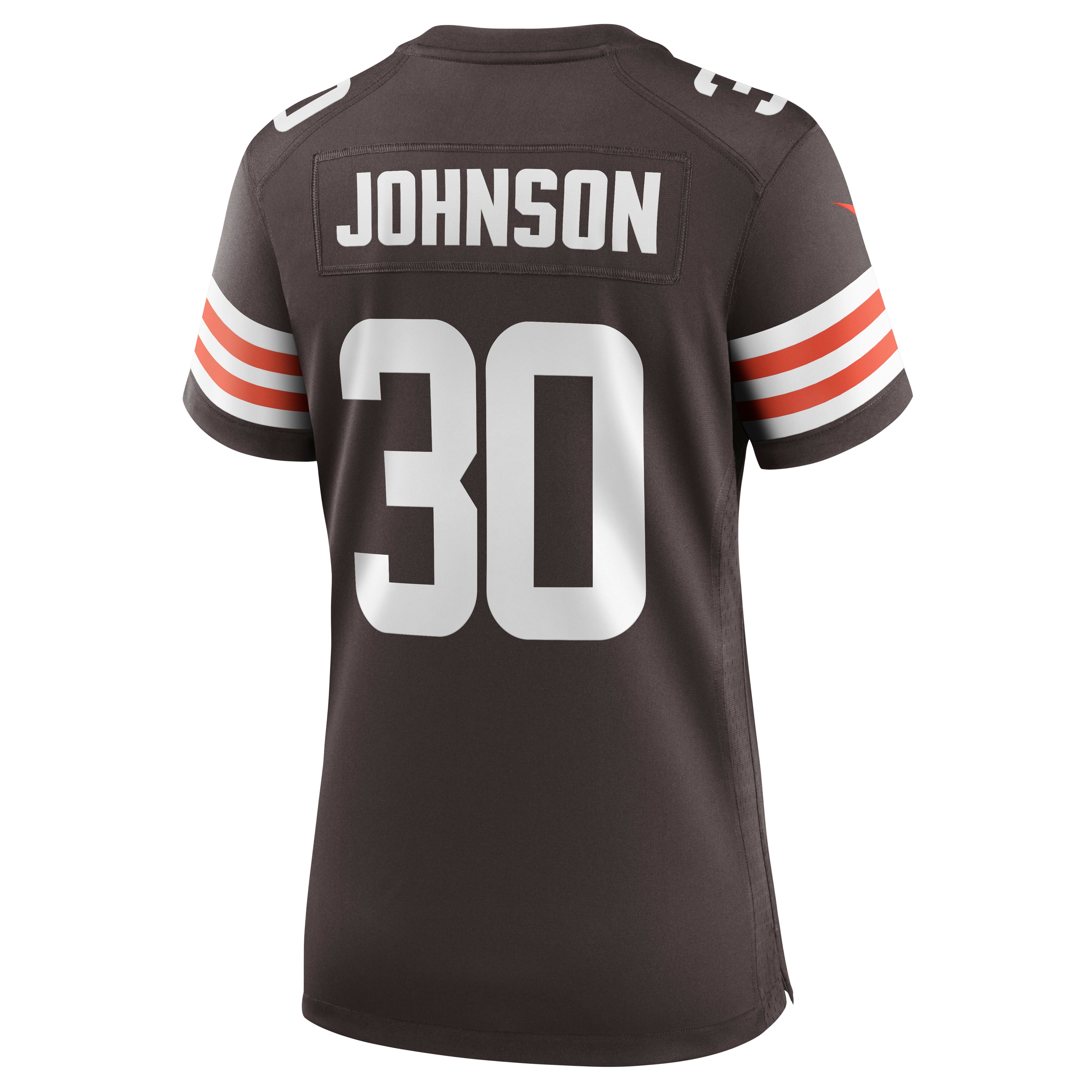 D'Ernest Johnson Cleveland Browns  Women's Game Jersey - Brown