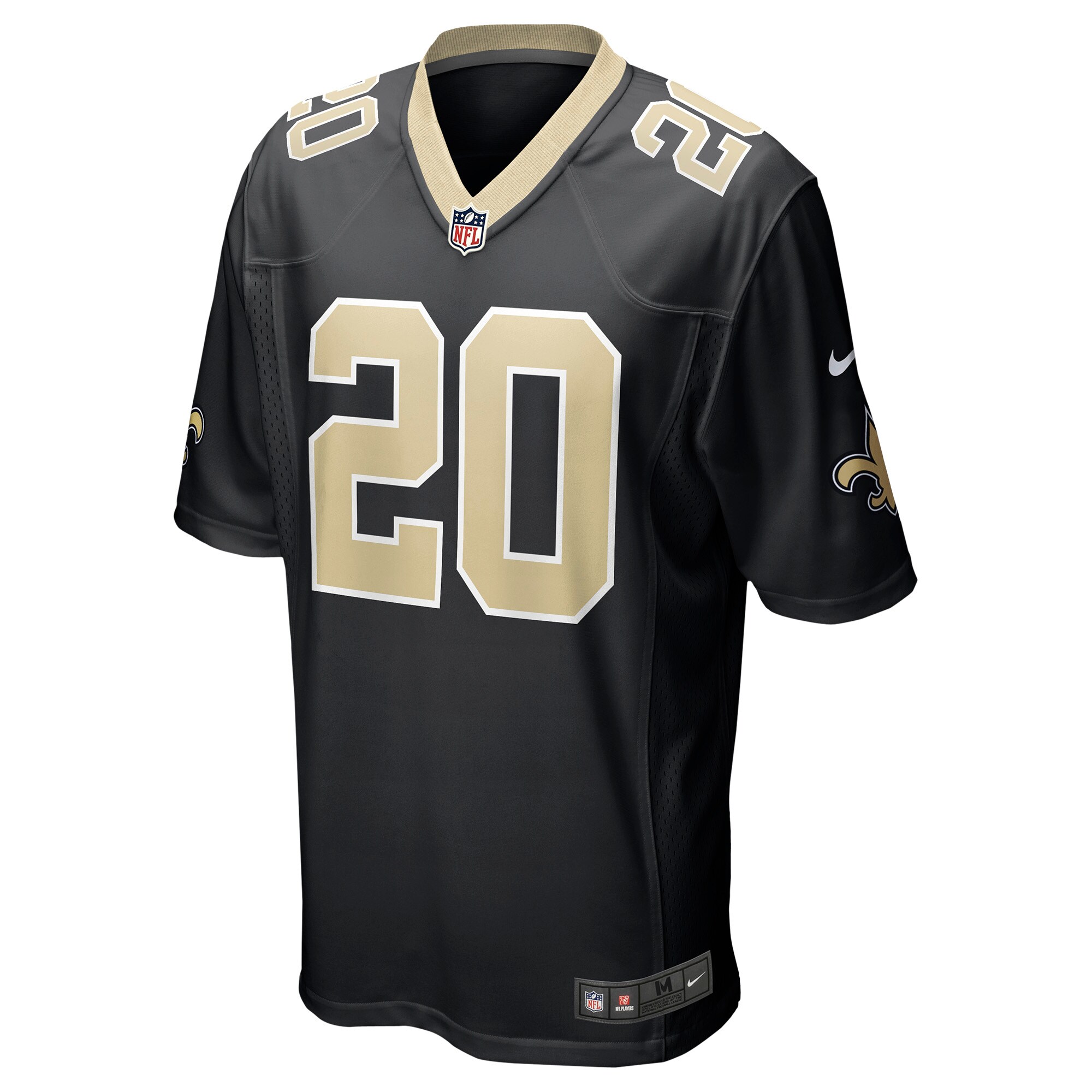 Pete Werner New Orleans Saints Game Jersey - Black