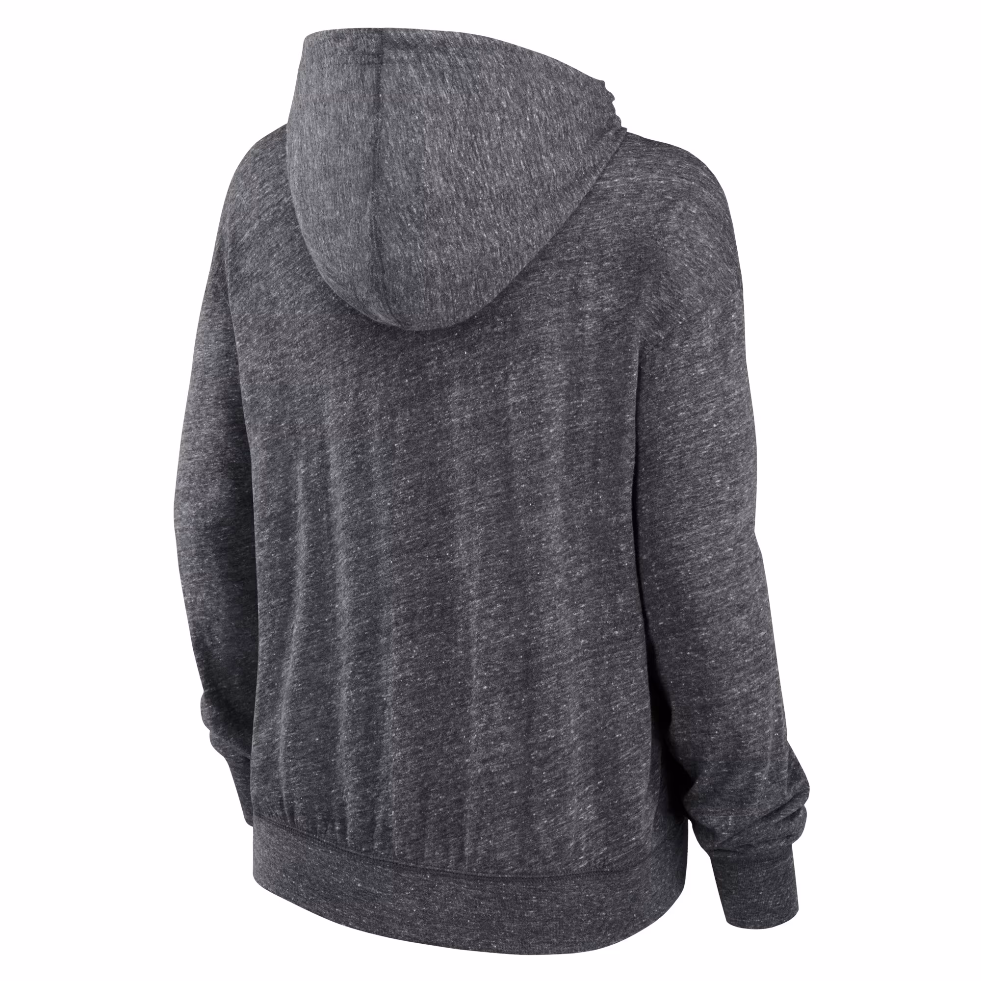 Arizona Cardinals Women's Team Spirit Gym Vintage Lightweight Hooded Top - Heather Charcoal