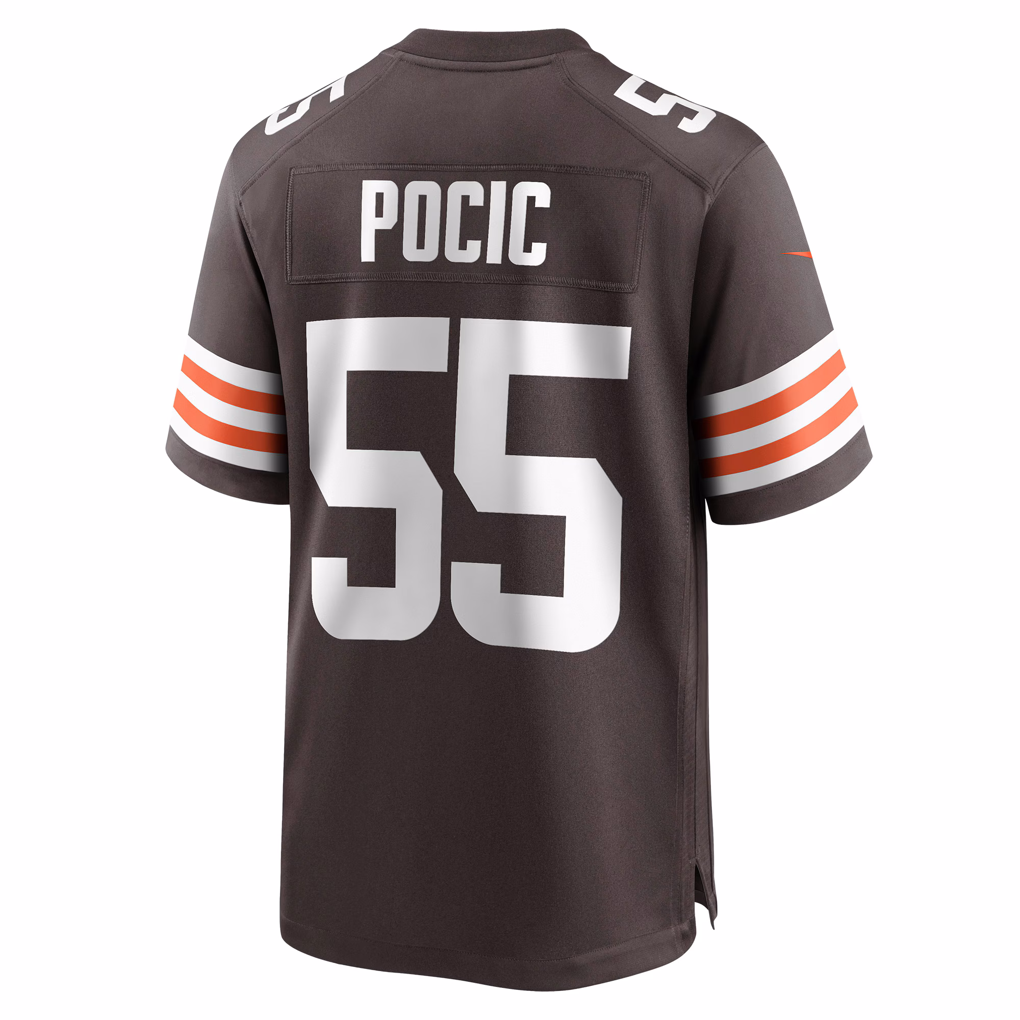 Ethan Pocic Cleveland Browns Game Jersey - Brown