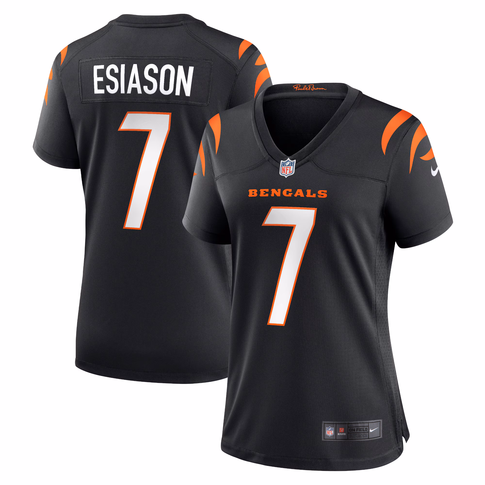 Boomer Esiason Cincinnati Bengals Women's Retired Game Jersey - Orange