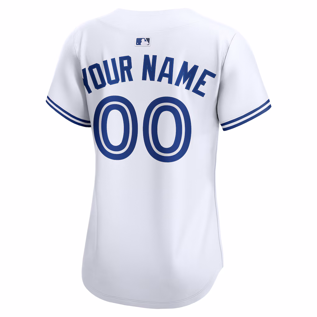 Toronto Blue Jays Women's Home Limited Custom Jersey - White
