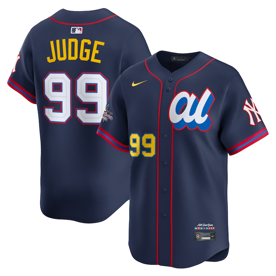 Aaron Judge American League Youth 2025 All-Star Edition Limited Player Jersey - Navy