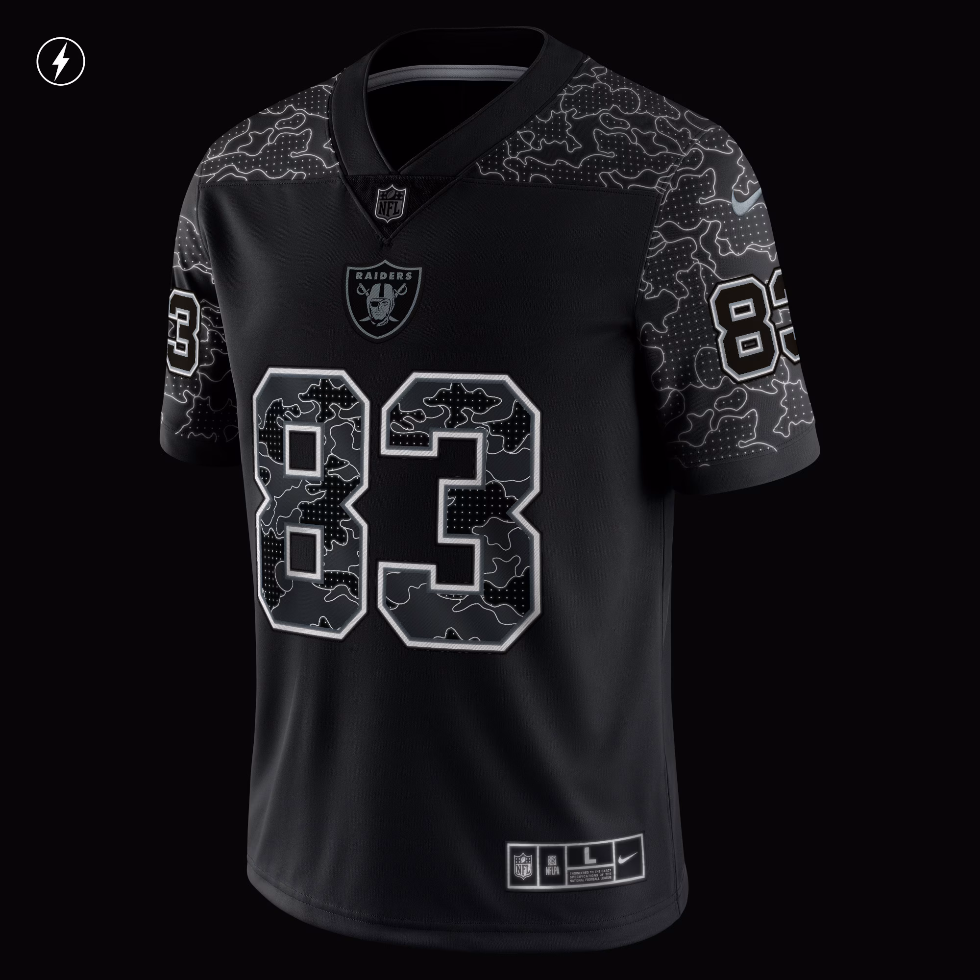 Darren Waller Las Vegas Raiders RFLCTV Limited Jersey - Black