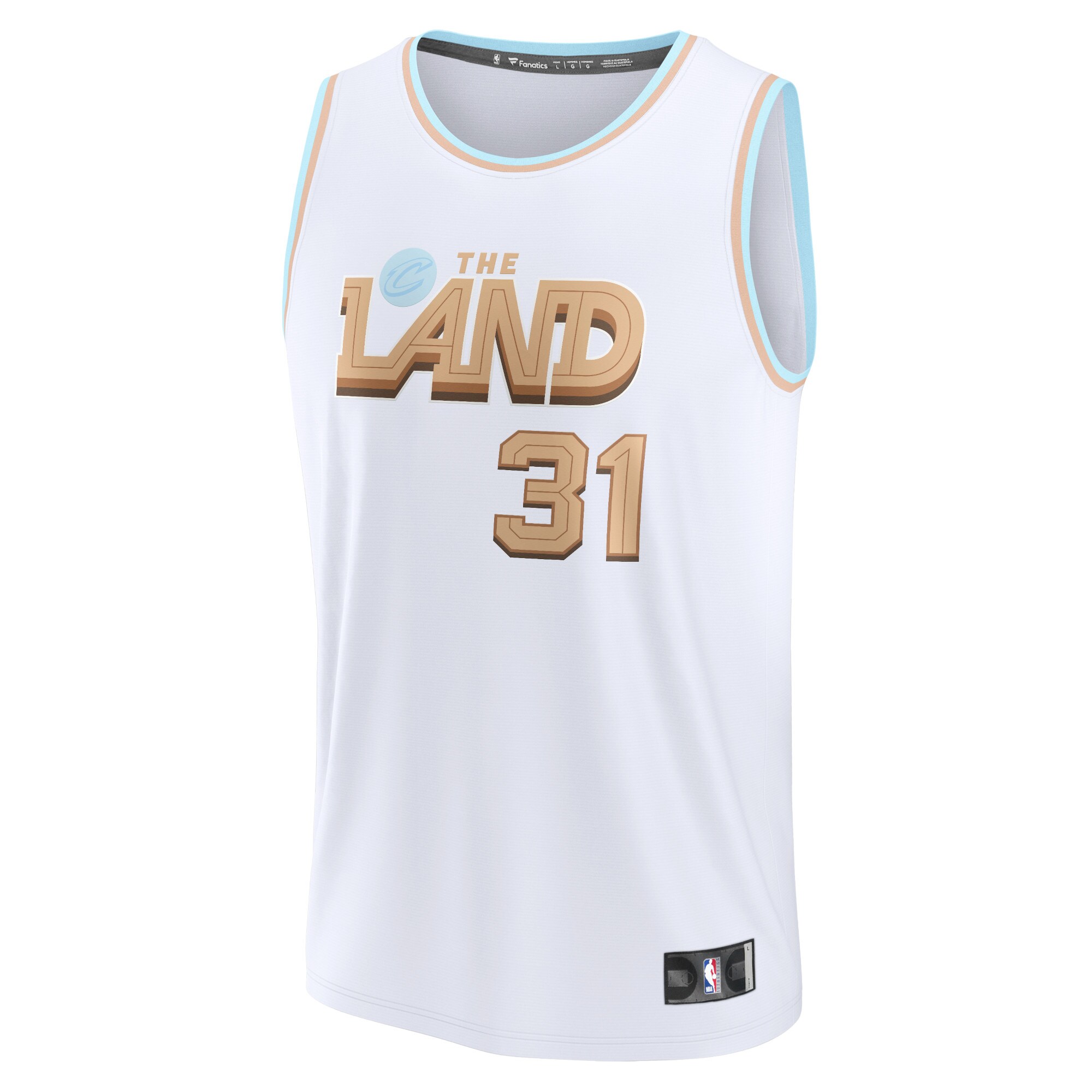 Jarrett Allen Cleveland Cavaliers  2022/23 Fastbreak Jersey - City Edition - White