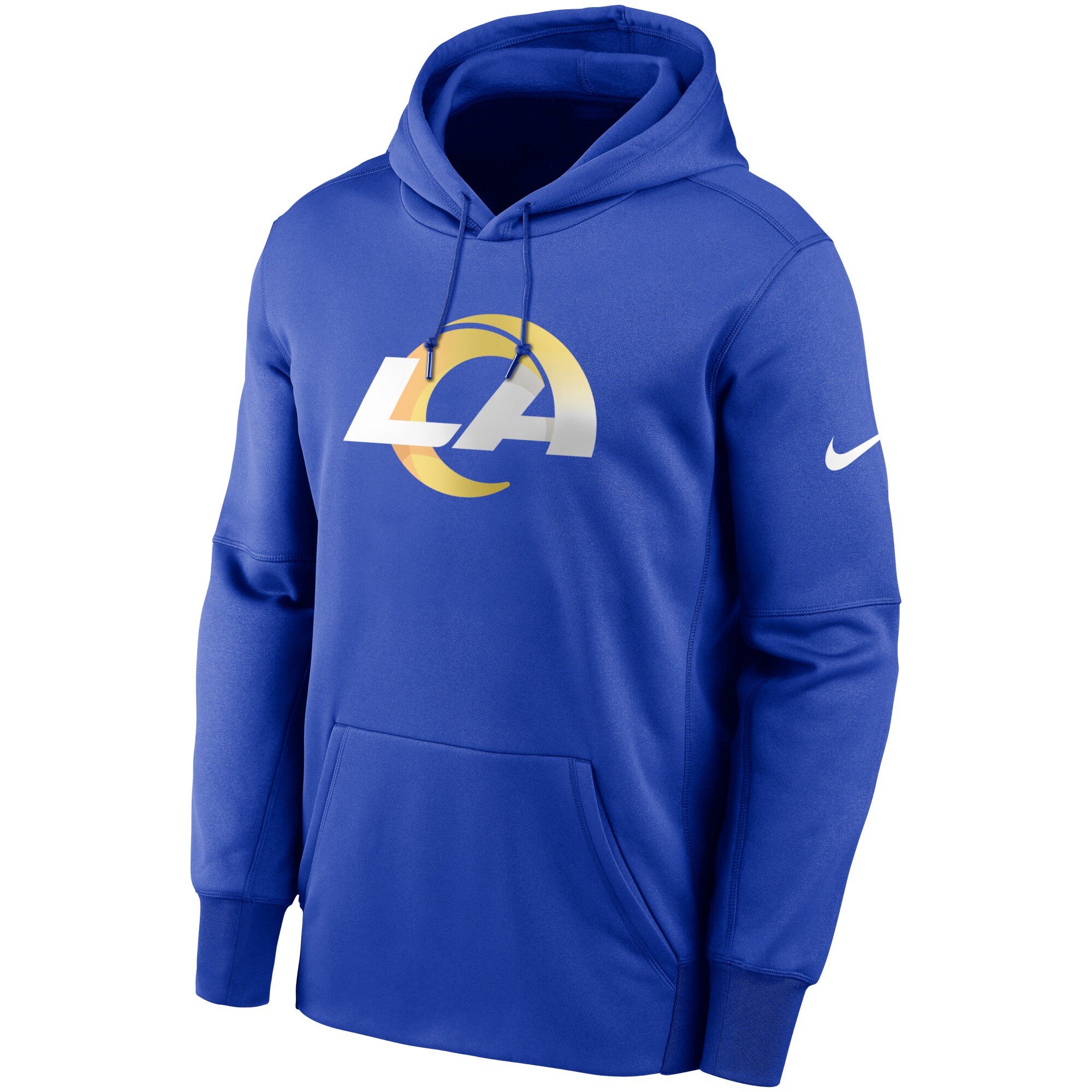 Los Angeles Rams Primary Logo Therma Performance Pullover Hoodie - Royal