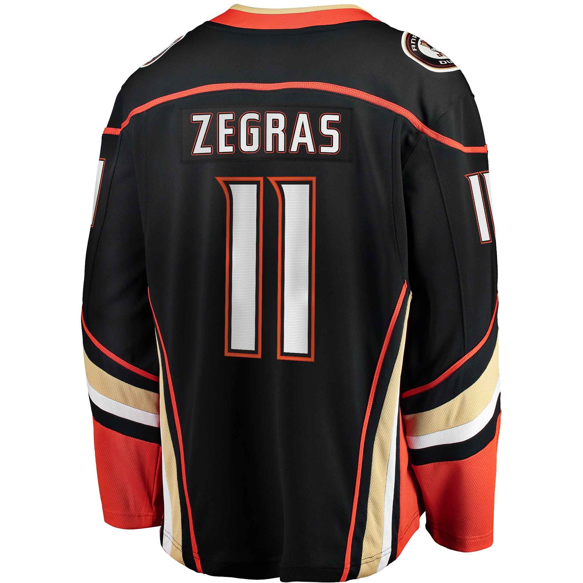 Trevor Zegras Anaheim Ducks Home Breakaway Player Jersey - Black