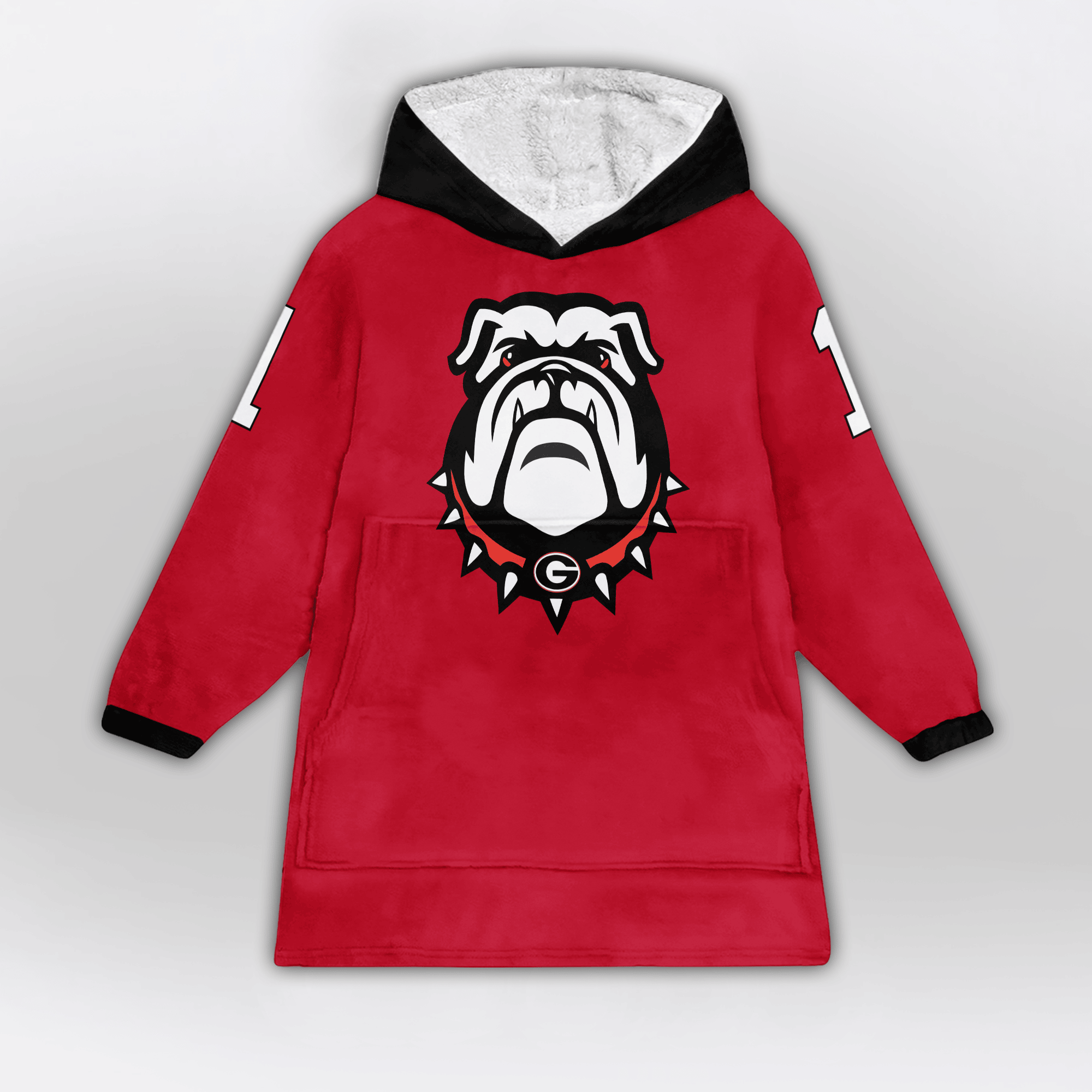 Kid #1 Georgia Football Unisex Blanket Hoodie