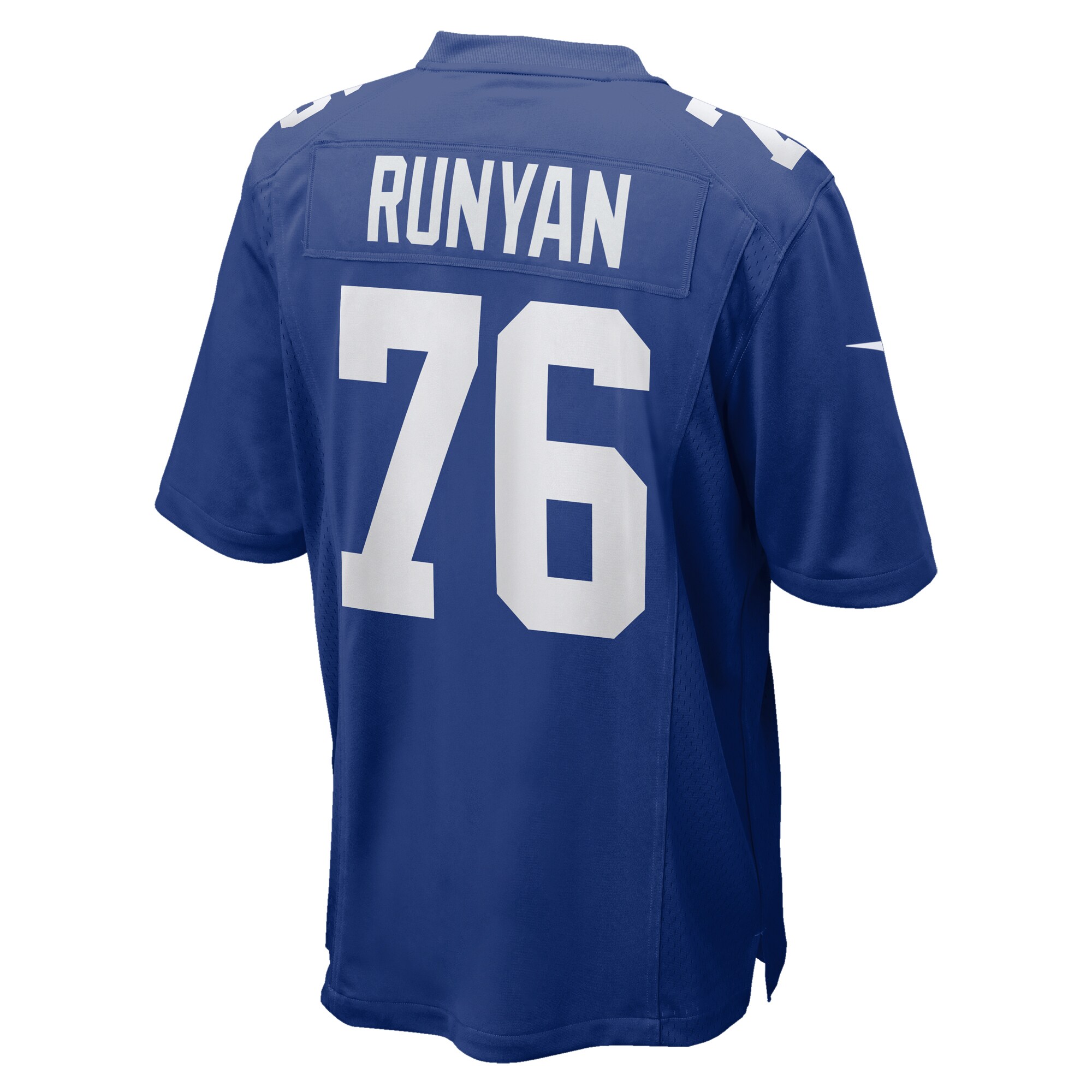 Jon Runyan New York Giants Team Game Jersey -  Royal
