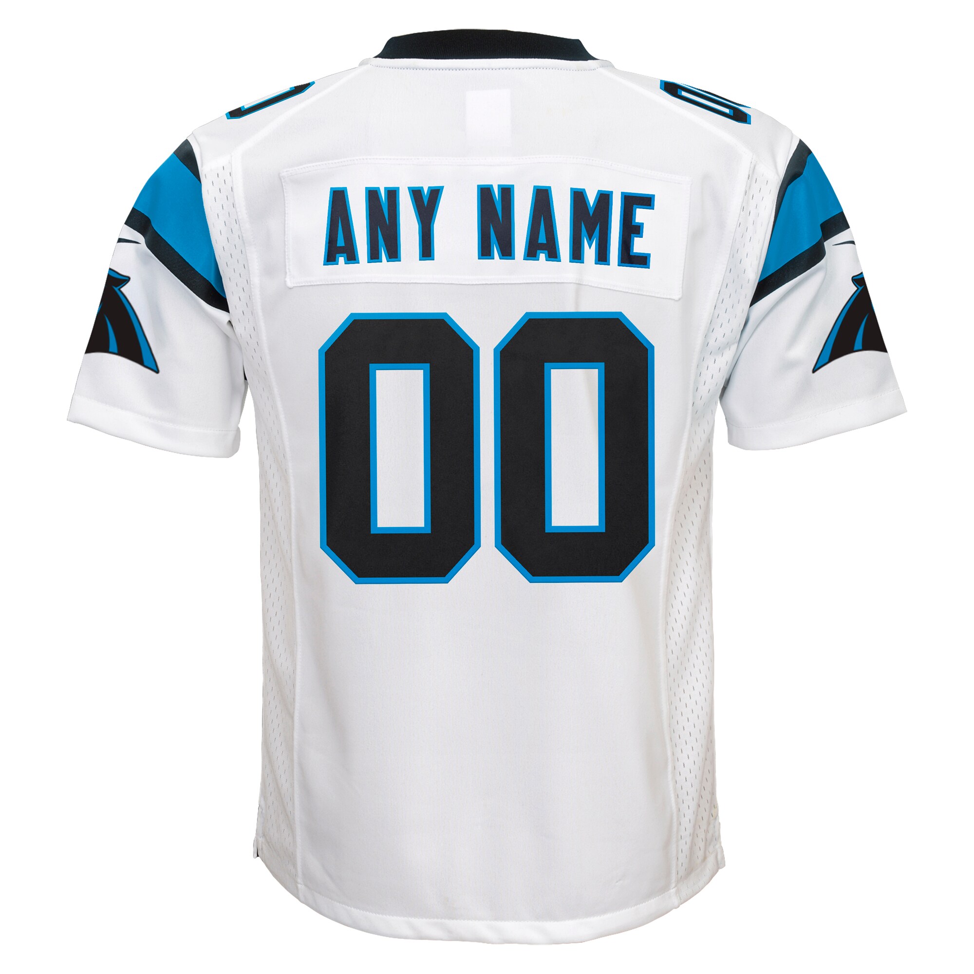 Carolina Panthers  Youth Custom Game Jersey - White