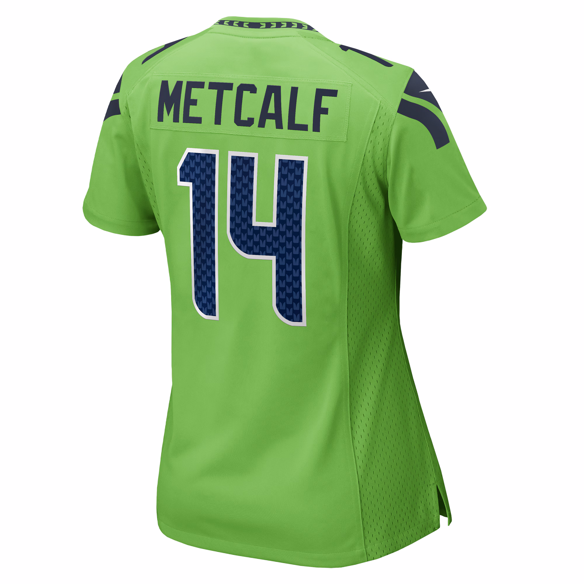 DK Metcalf Seattle Seahawks Women's  Game Jersey - Neon Green