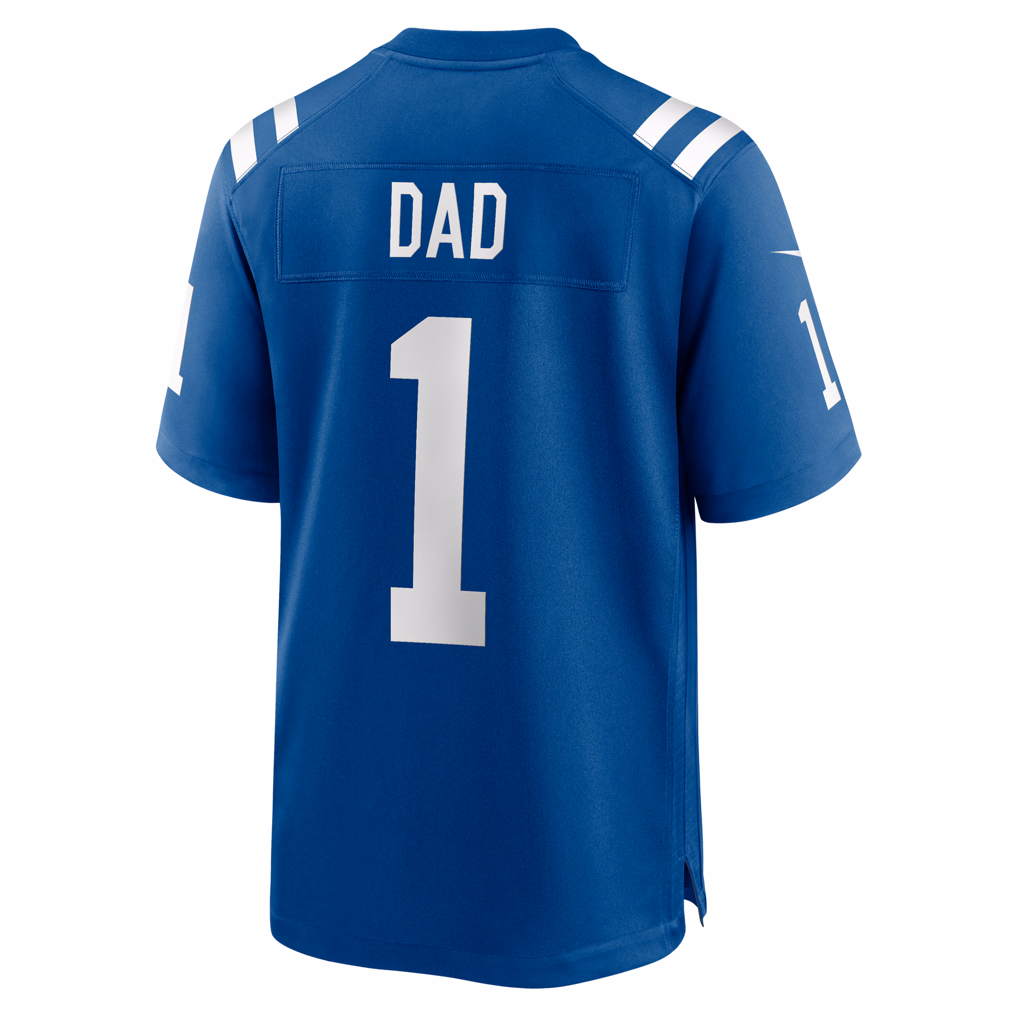 Number 1 Dad Indianapolis Colts Game Jersey - Royal