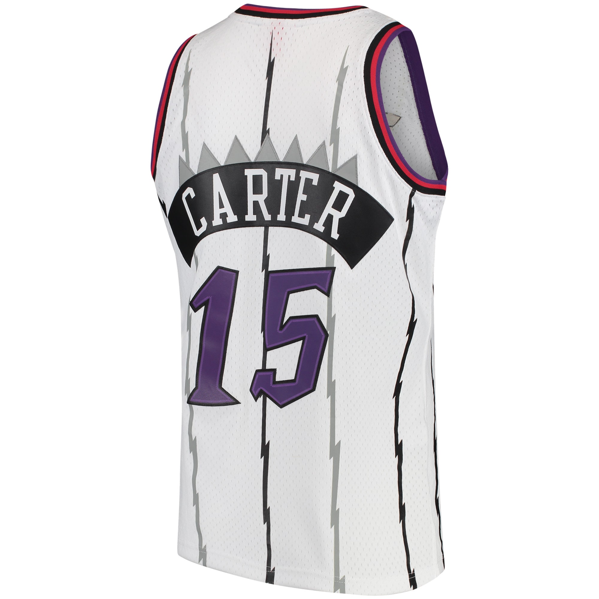 Vince Carter Toronto Raptors Mitchell & Ness 1997-98 Hardwood Classics Swingman Jersey - White