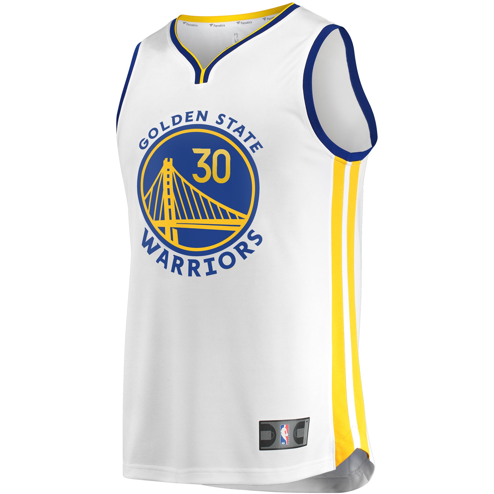 Stephen Curry Golden State Warriors  Fast Break Replica Player Jersey - White - Association Edition