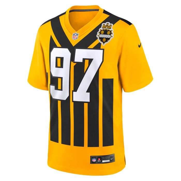 Cam Heyward #97 Men's Replica '33 Throwback Jersey