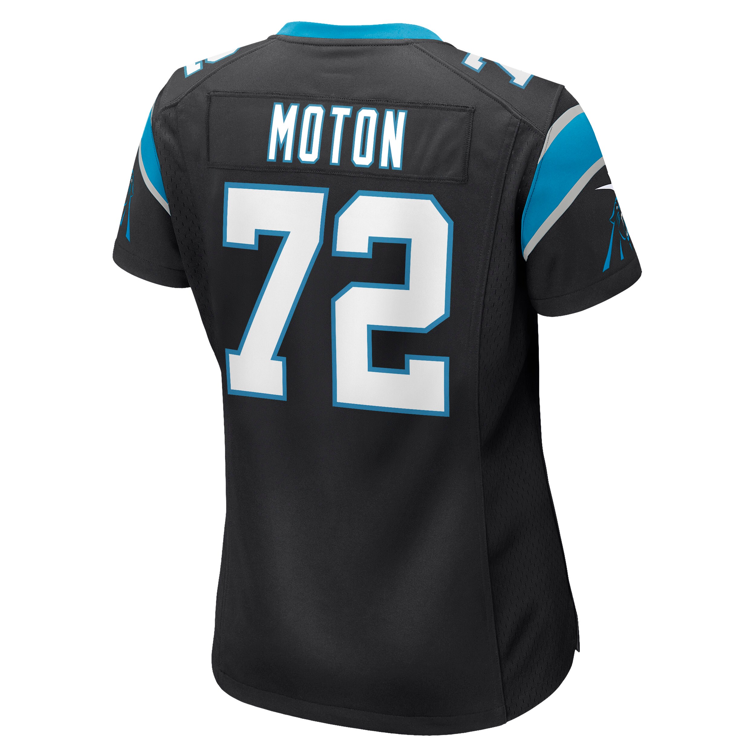 Taylor Moton Carolina Panthers  Women's Game Jersey - Black