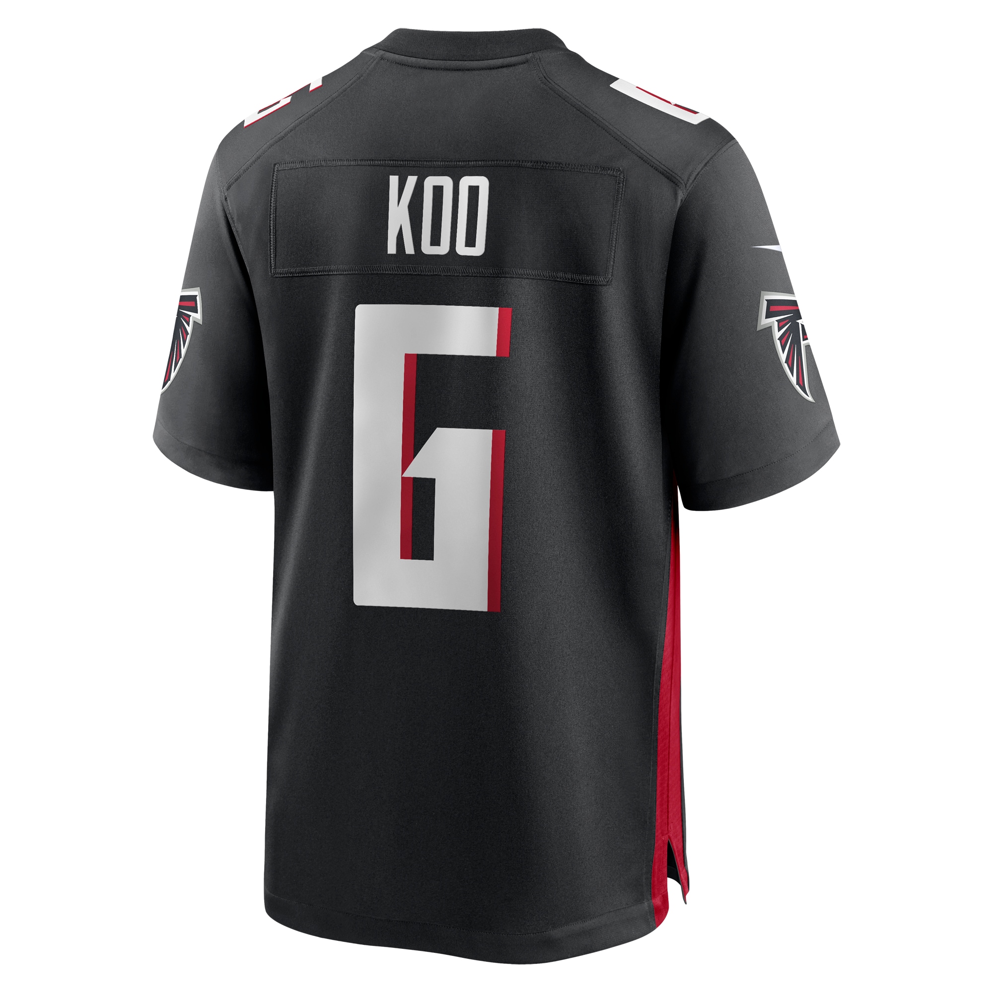Younghoe Koo Atlanta Falcons Team Game Jersey - Black