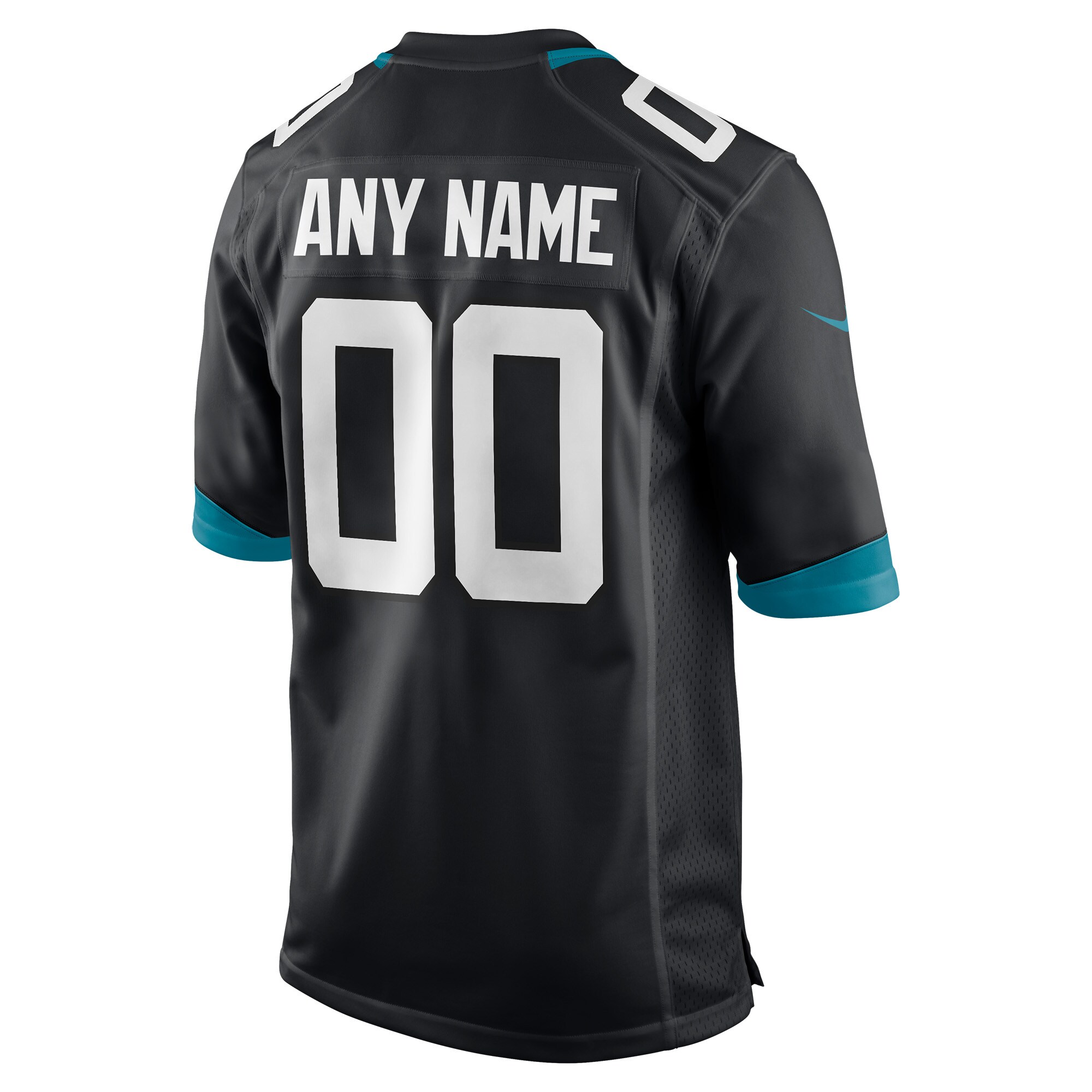 Jacksonville Jaguars  Youth Custom Team Color Game Jersey - Black