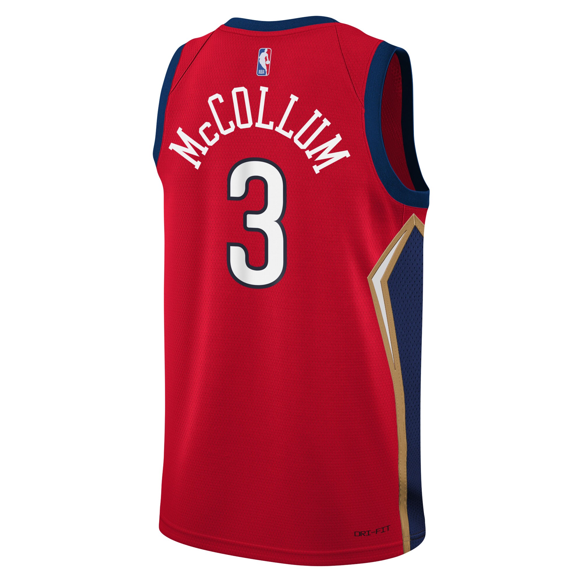 C.J. McCollum New Orleans Pelicans  Youth Swingman Jersey - Statement Edition - Red