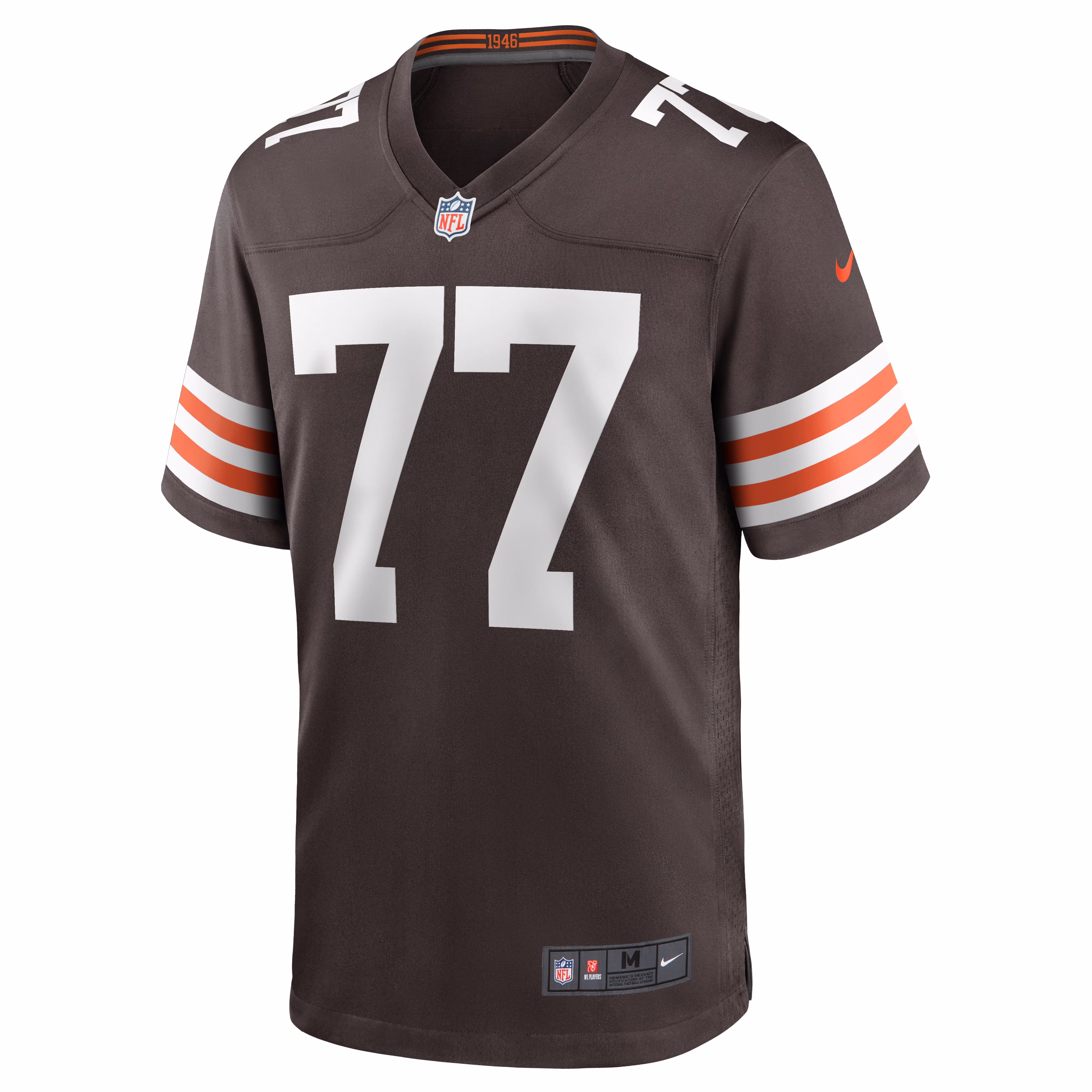 Wyatt Teller Cleveland Browns Game Jersey - Brown