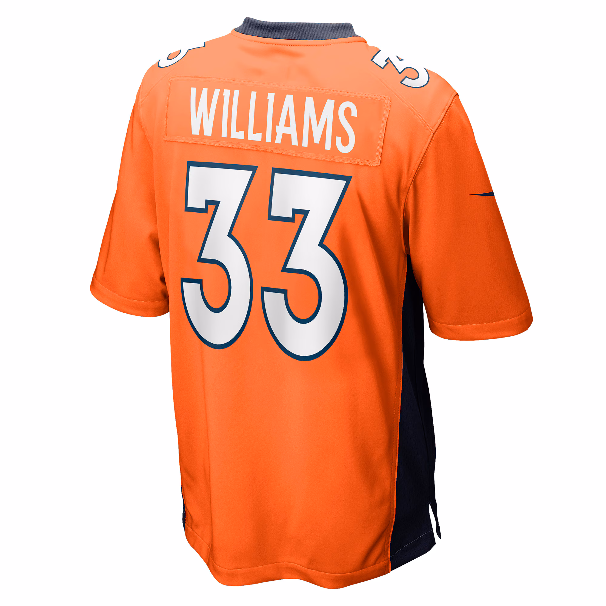 Javonte Williams Denver Broncos Player Game Jersey - Orange