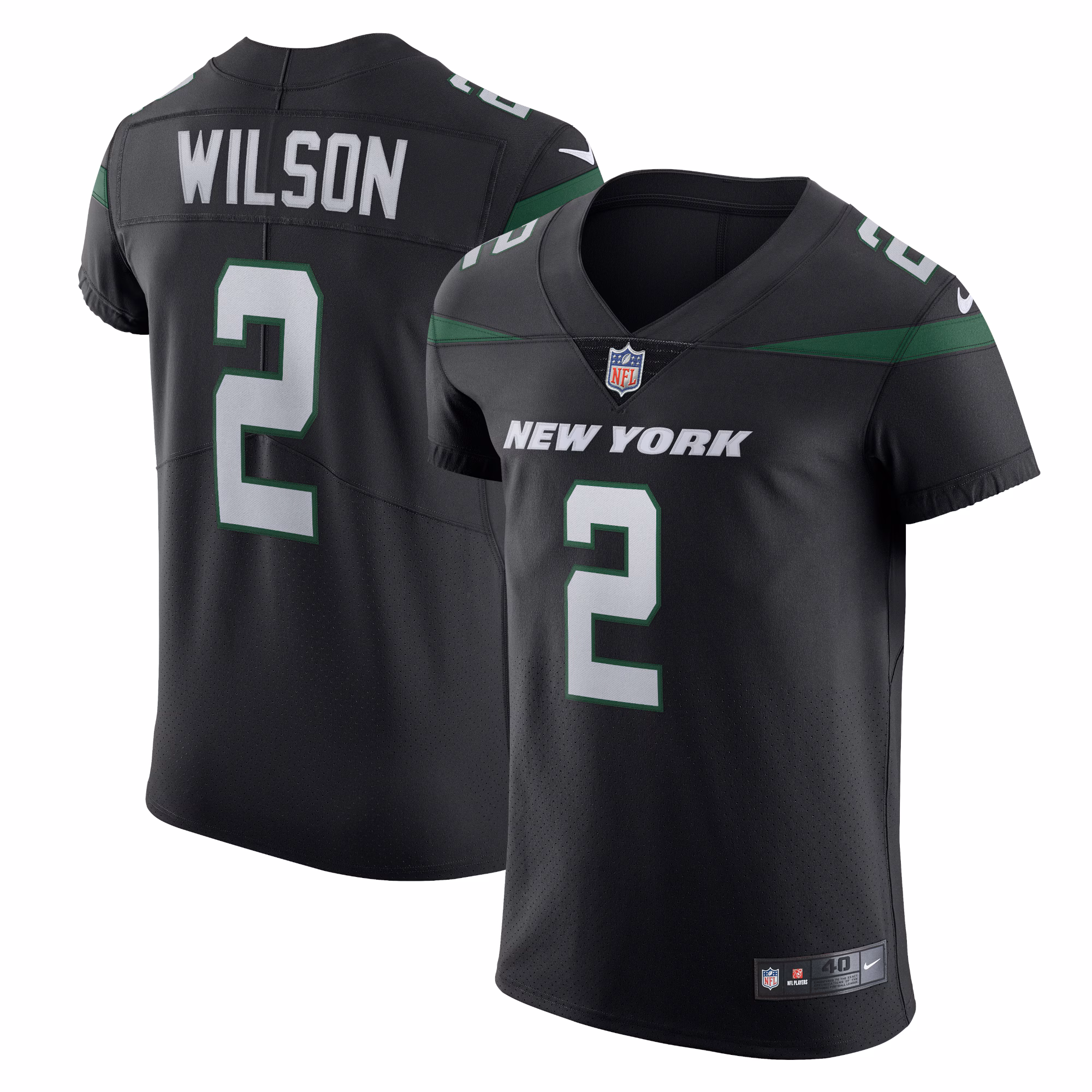Zach Wilson New York Jets Vapor Elite Jersey - Gotham Green