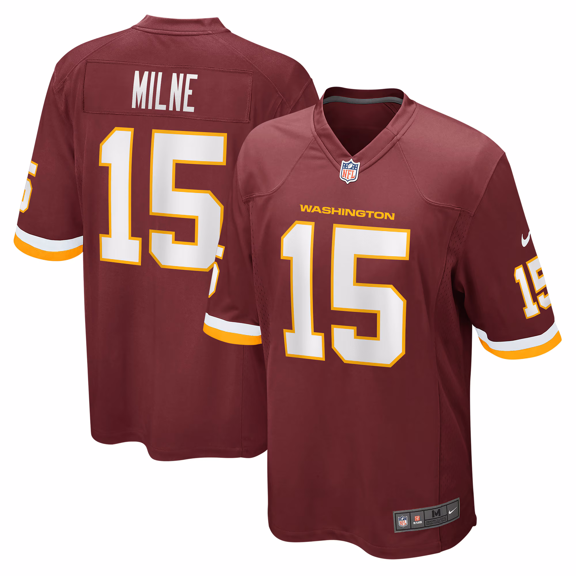 Dax Milne Washington Football Team Player Game Jersey - Burgundy