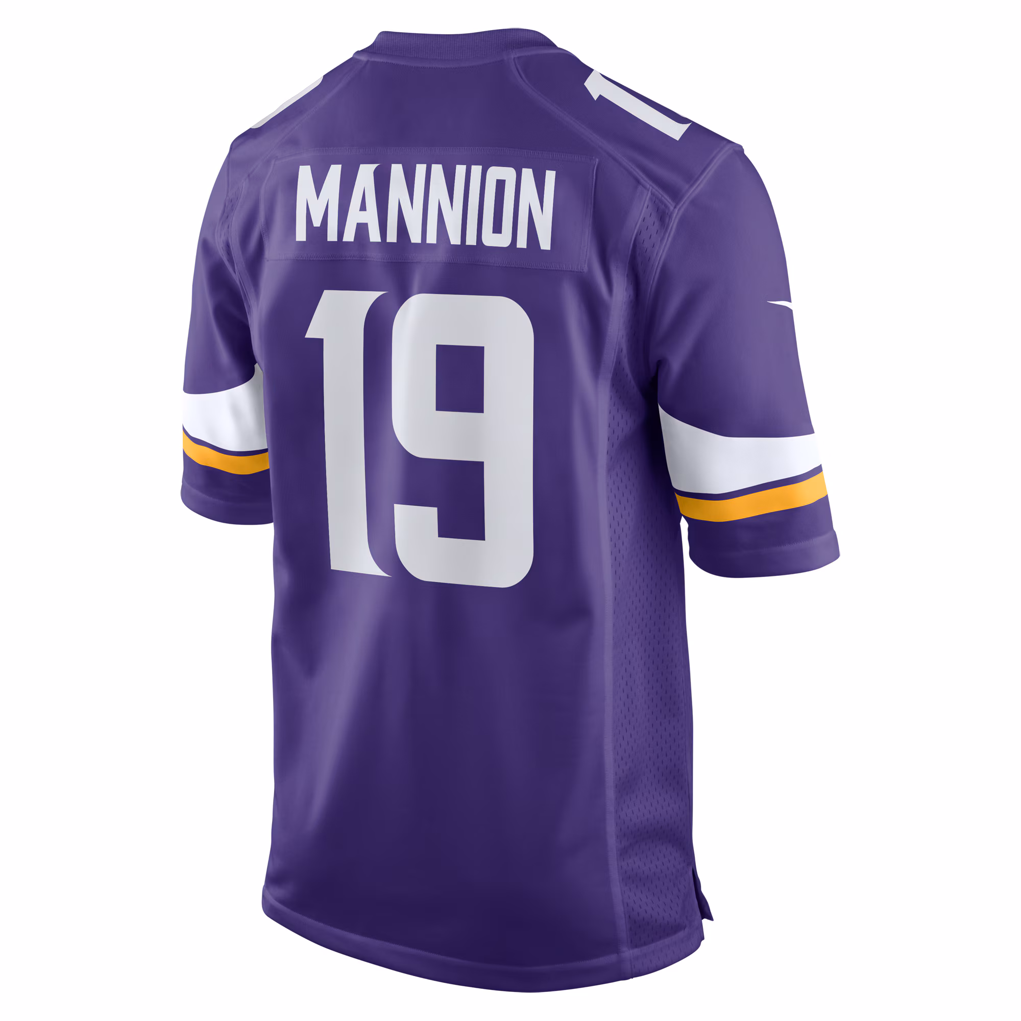 Sean Mannion Minnesota Vikings  Game Jersey -  Purple
