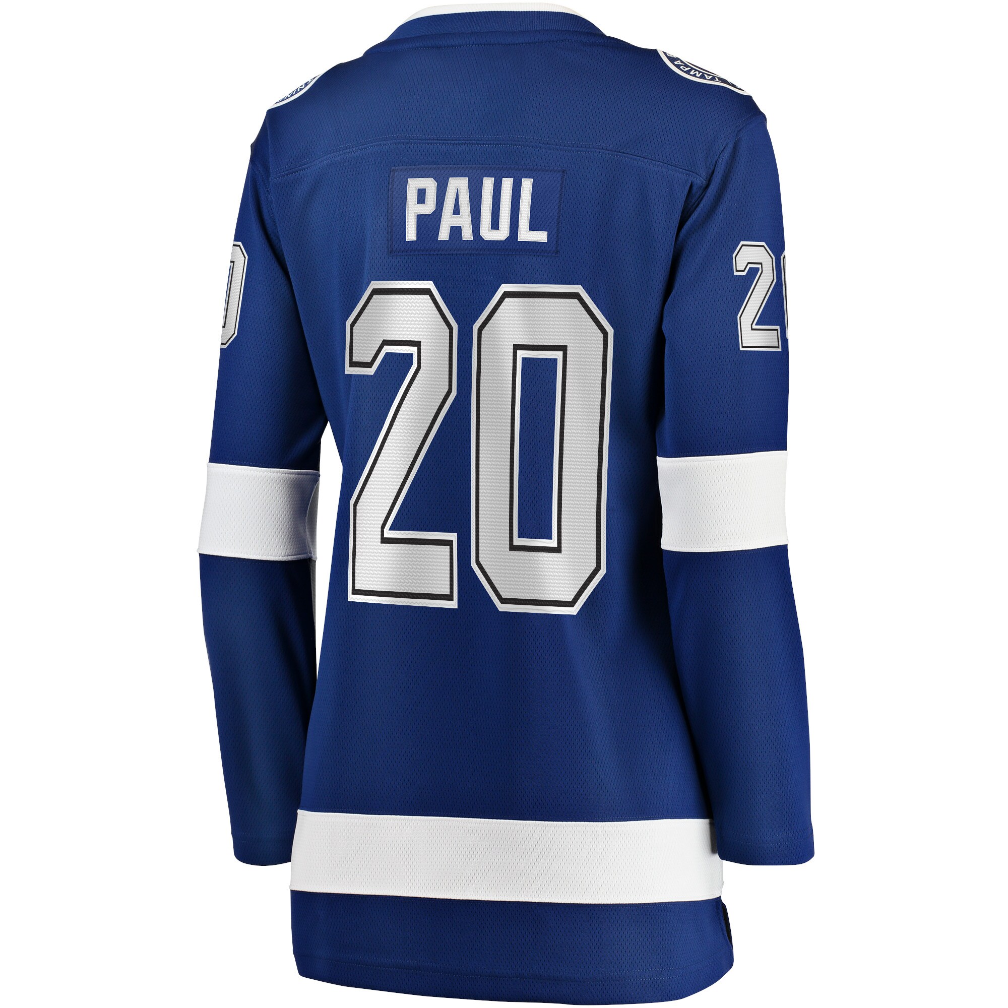 Nicholas Paul Tampa Bay Lightning Women's Home Breakaway Player Jersey - Blue