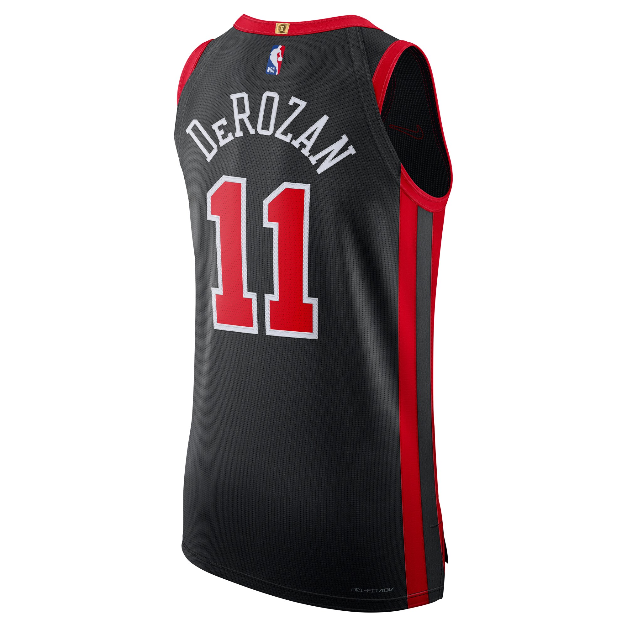 Men's Chicago Bulls DeMar DeRozan  Black 2023/24 Authentic Jersey - City Edition