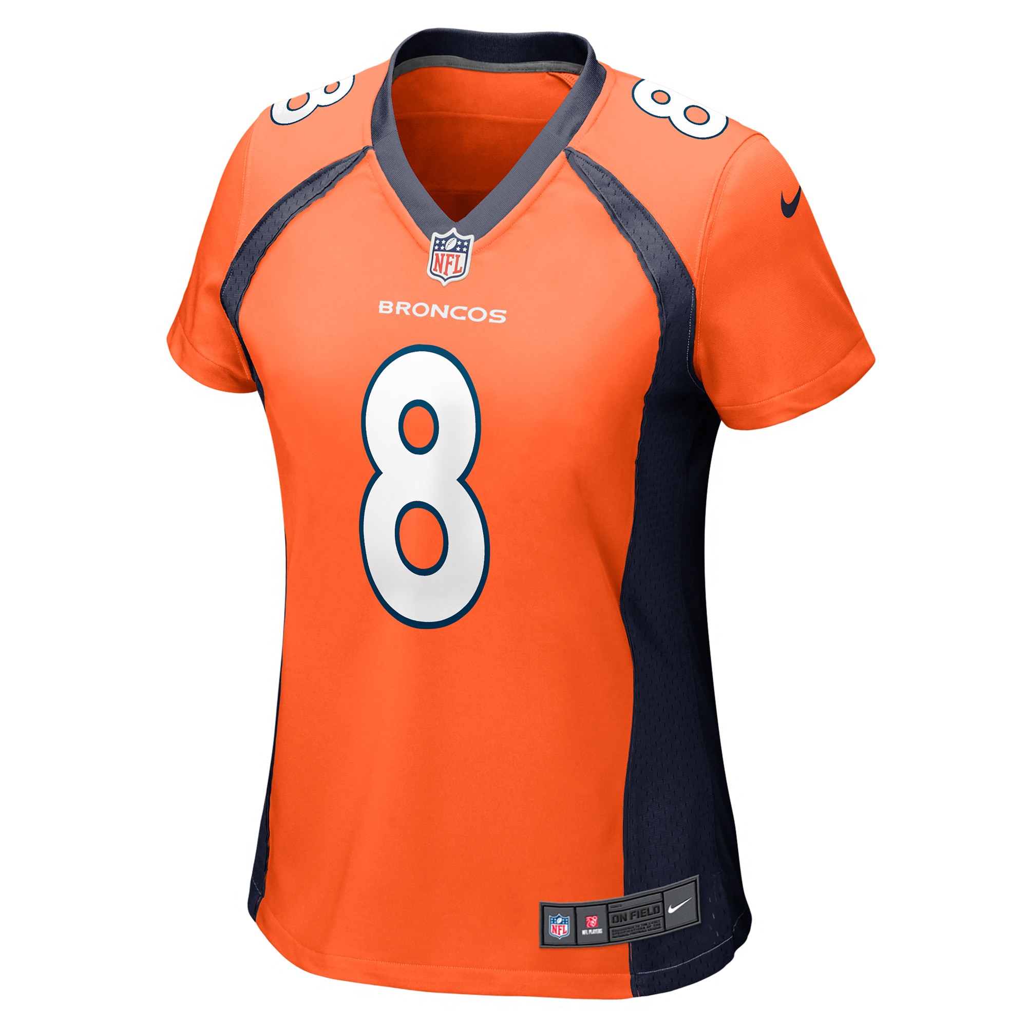 Brandon McManus Denver Broncos  Women's Game Jersey - Orange