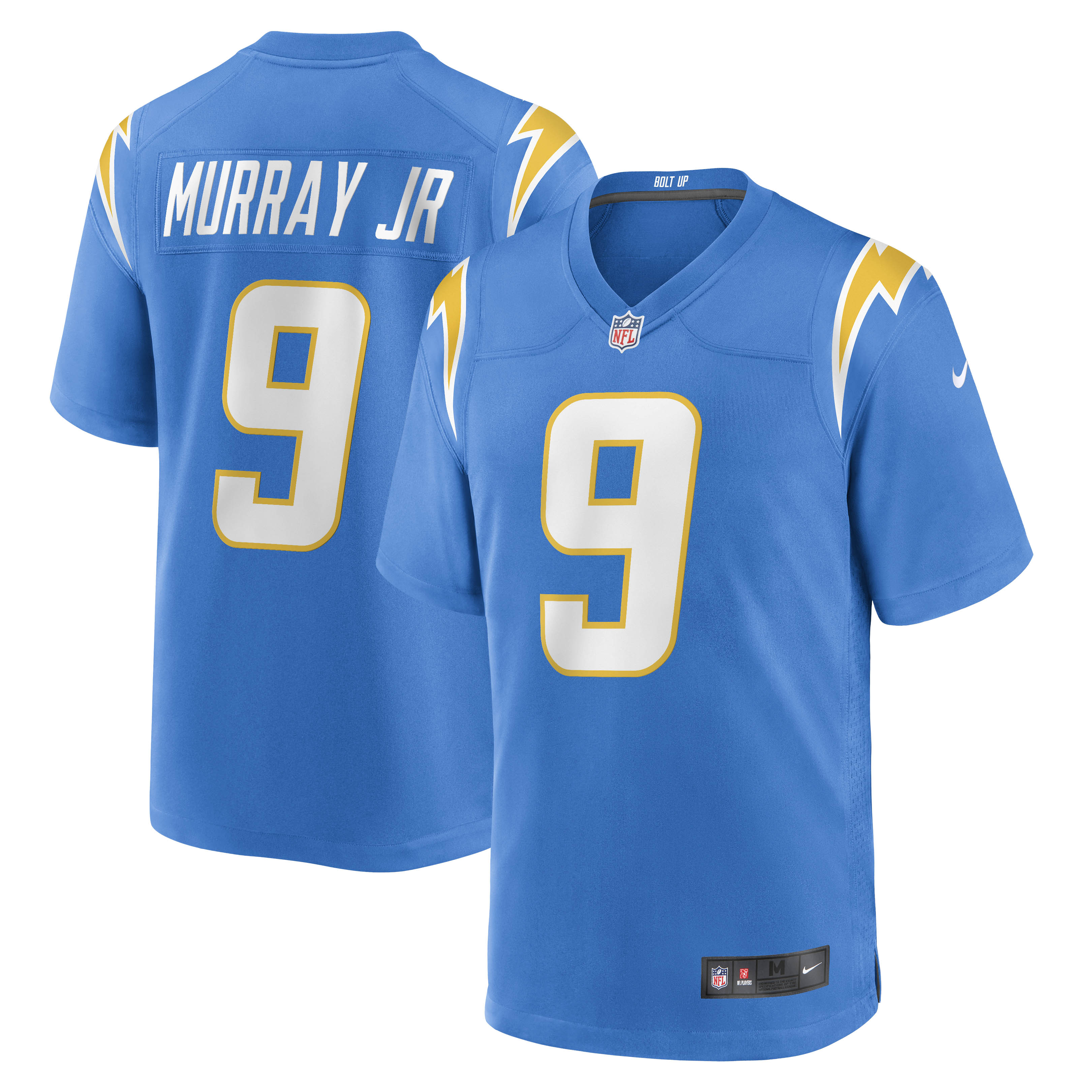 Kenneth Murray Jr. Los Angeles Chargers Game Jersey - Powder Blue