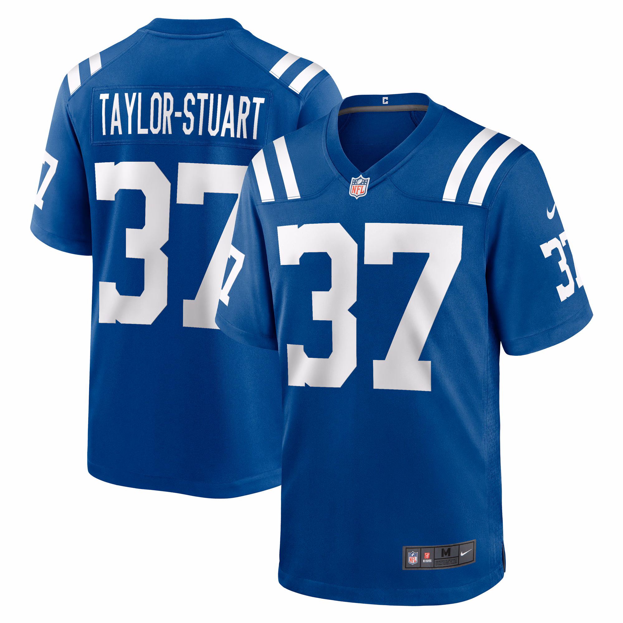 Isaac Taylor-Stuart Indianapolis Colts Team Game Jersey -  Royal
