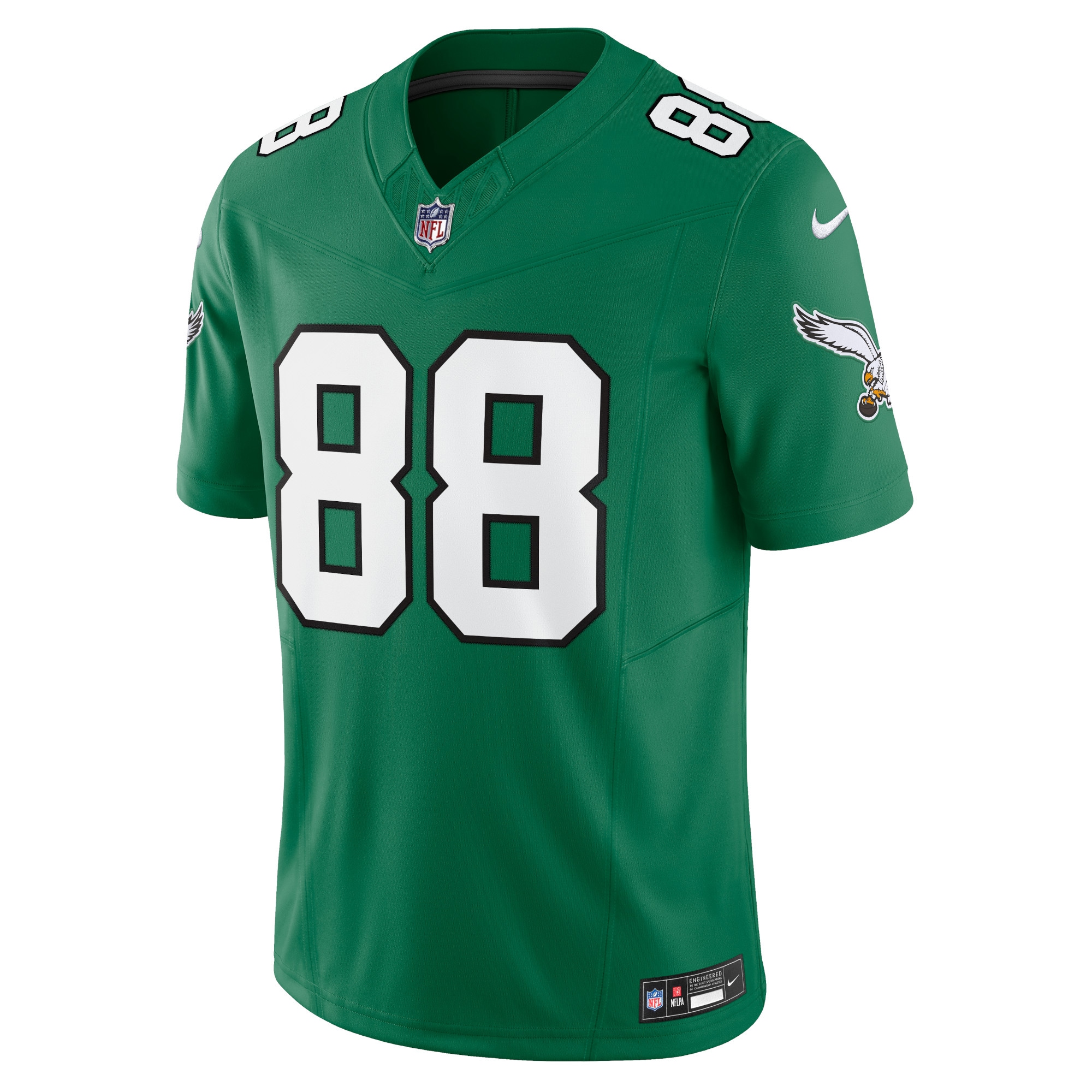 Dallas Goedert Philadelphia Eagles  Alternate Vapor F.U.S.E. Limited Jersey - Kelly Green