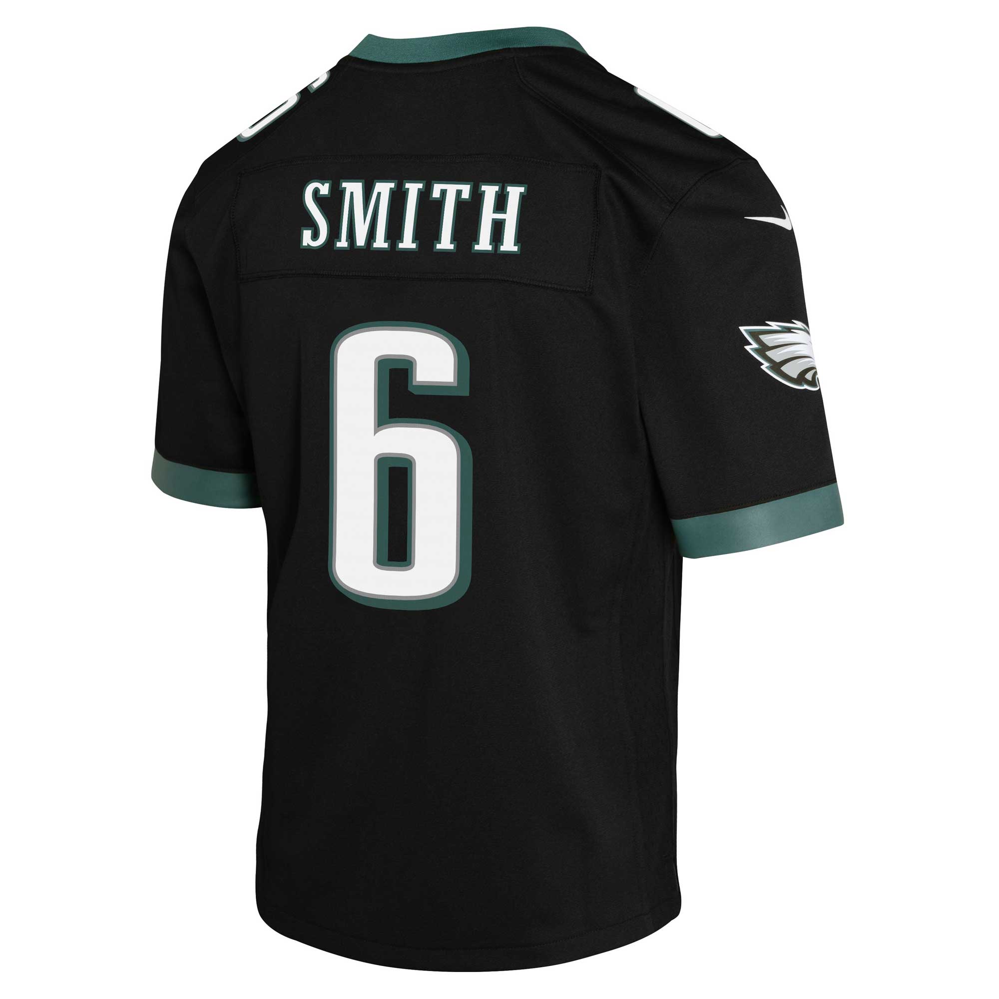 DeVonta Smith Philadelphia Eagles Youth Game Jersey - Black