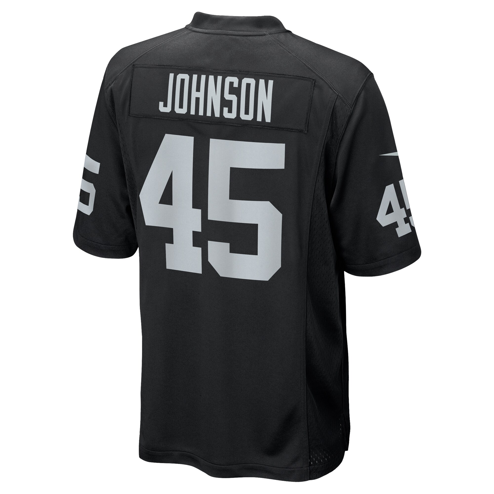 Jaquan Johnson Las Vegas Raiders Game Player Jersey - Black