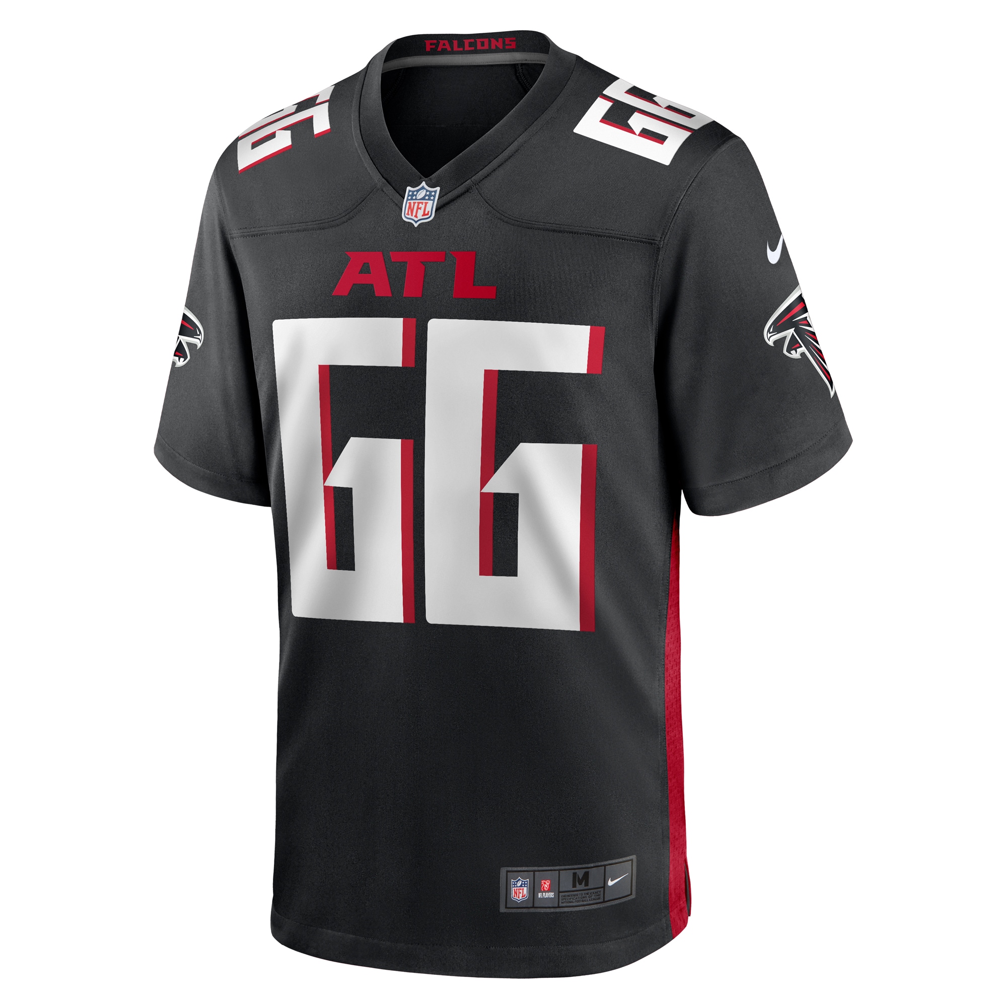 Joshua Miles Atlanta Falcons  Game Jersey -  Black