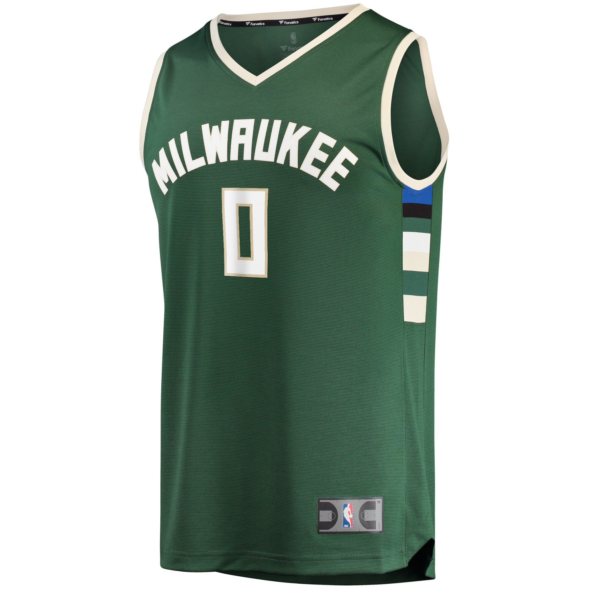 Damian Lillard Milwaukee Bucks  Men's Fast Break Player Jersey - Icon Edition - Hunter Green