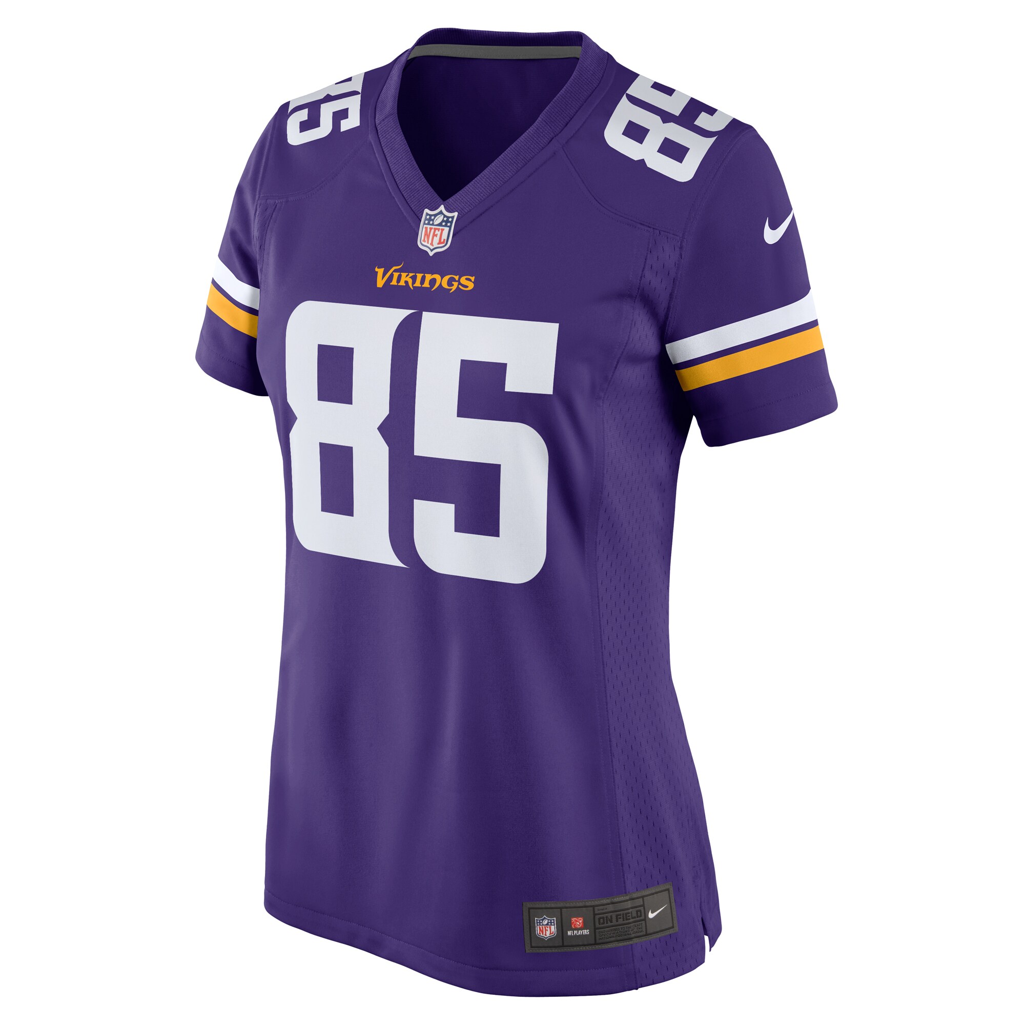 Dan Chisena Minnesota Vikings Women's Game Jersey - Purple