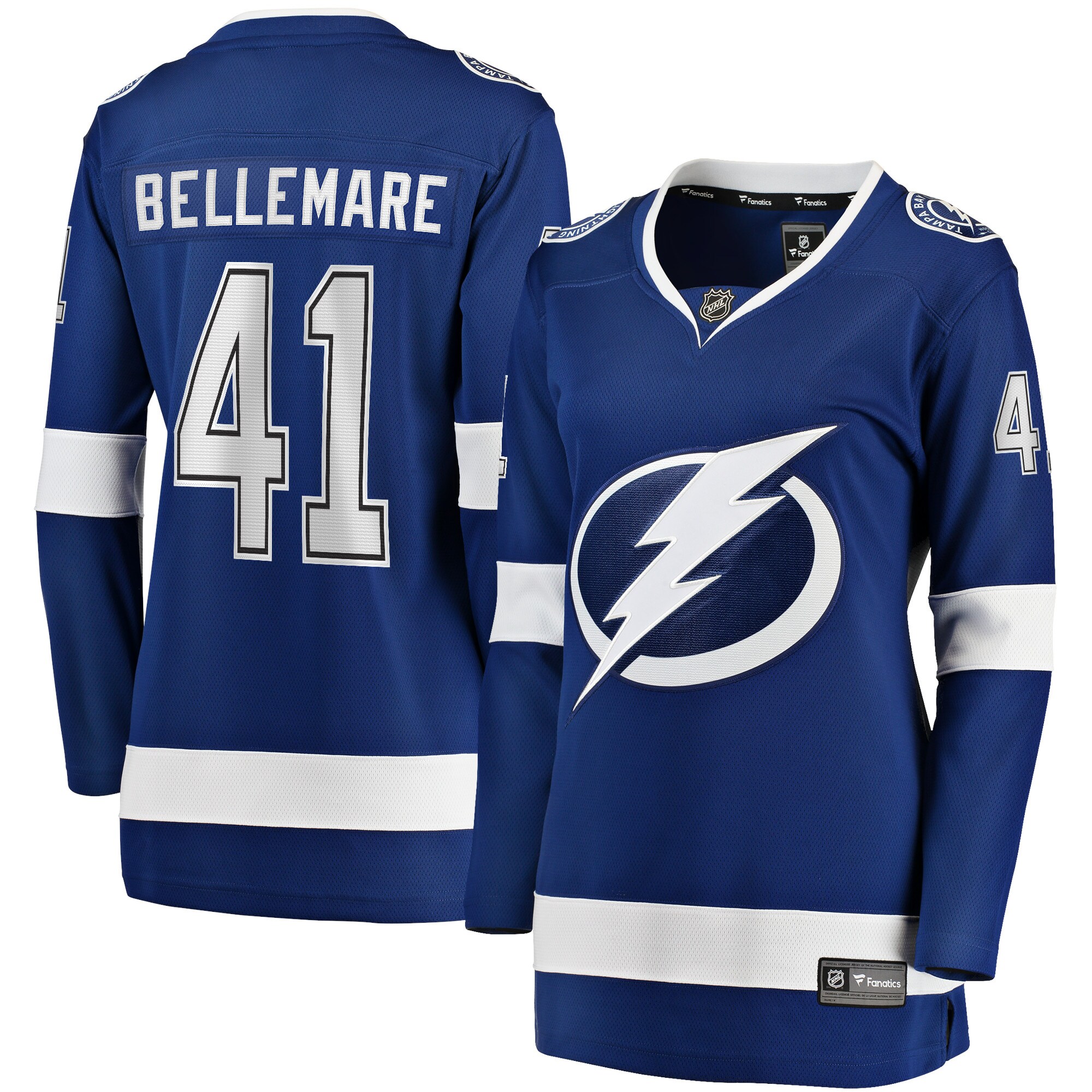 Pierre-Edouard Bellemare Tampa Bay Lightning Women's Home Breakaway Player Jersey - Blue