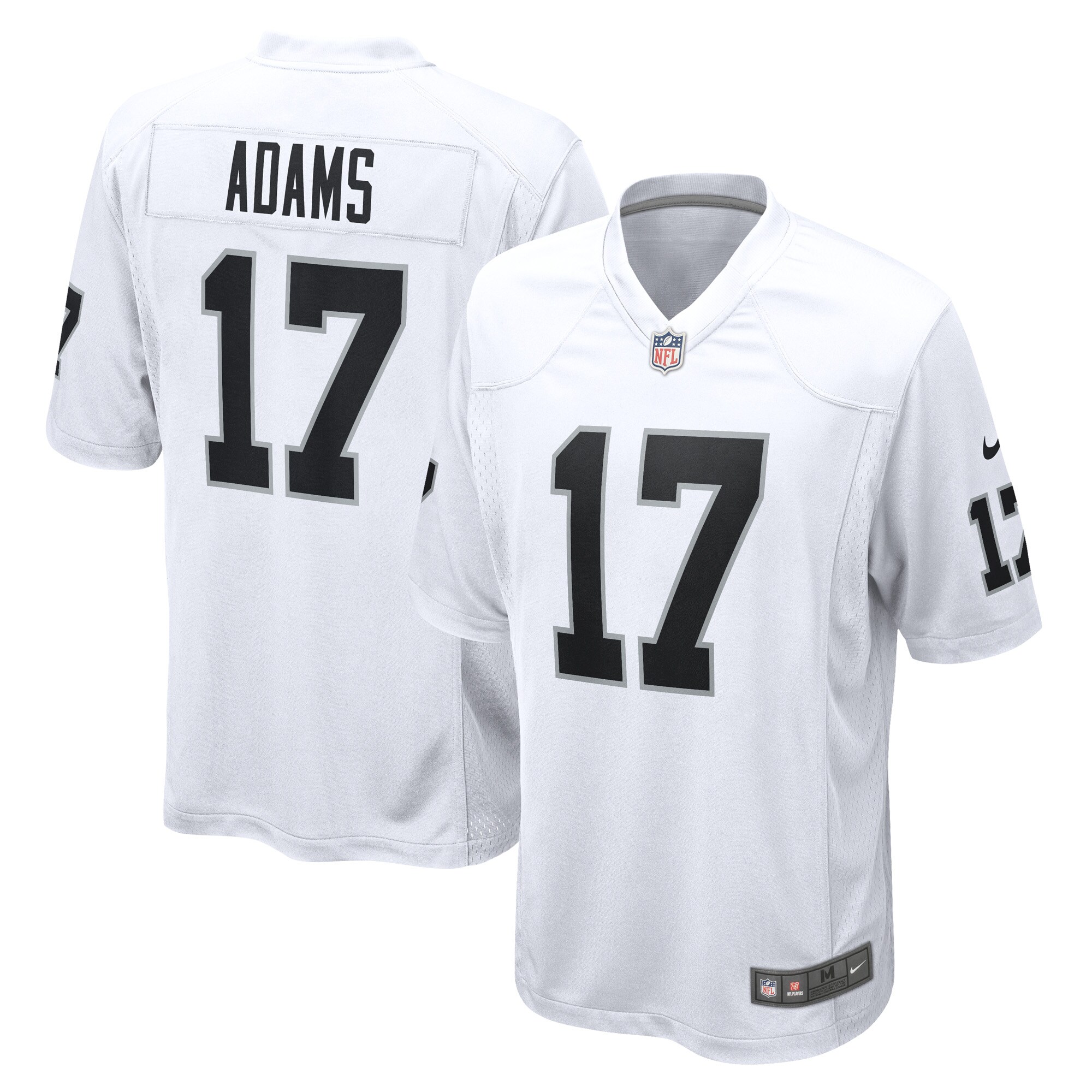 Davante Adams Las Vegas Raiders Game Jersey - White