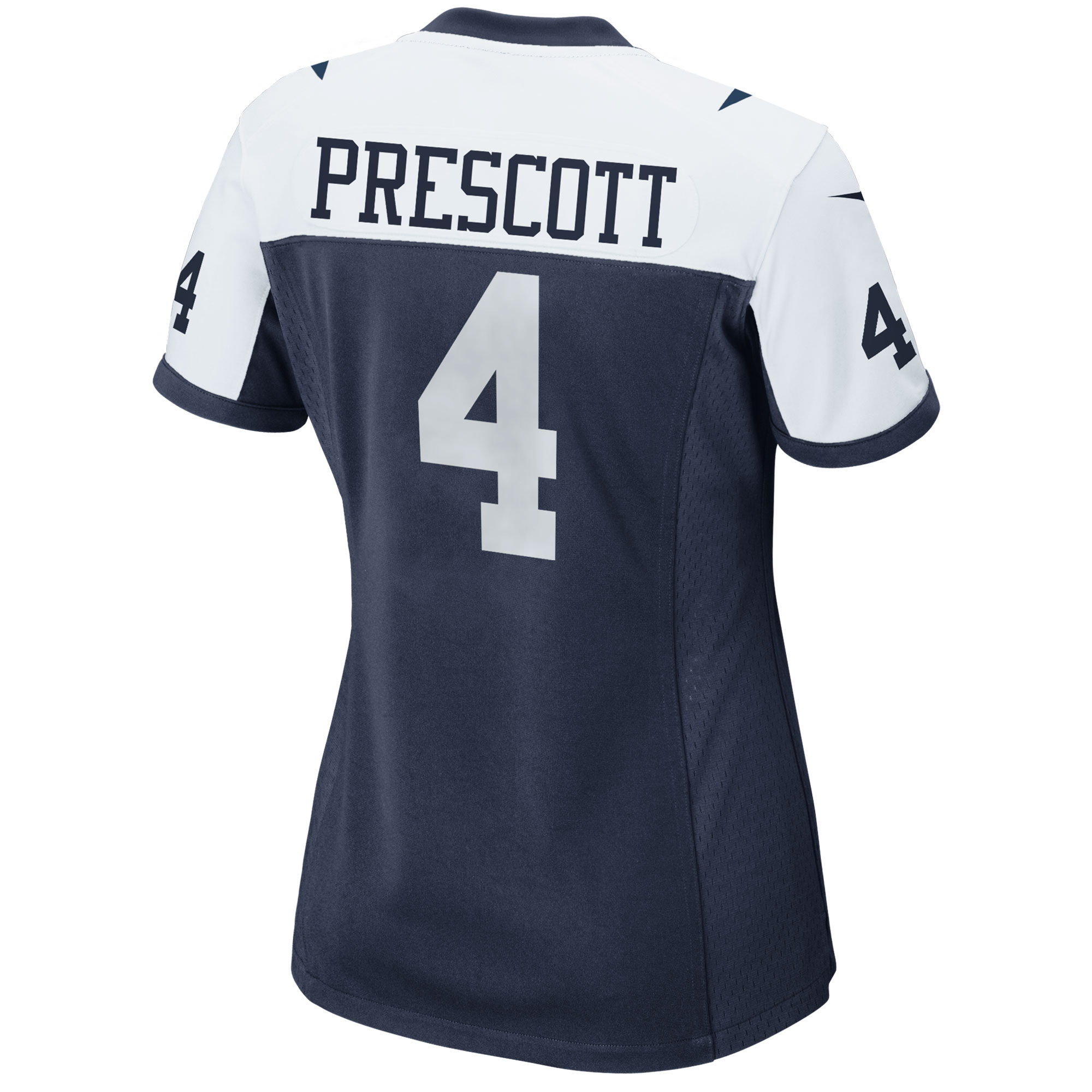 Dak Prescott Dallas Cowboys Women's Team Game Jersey - White